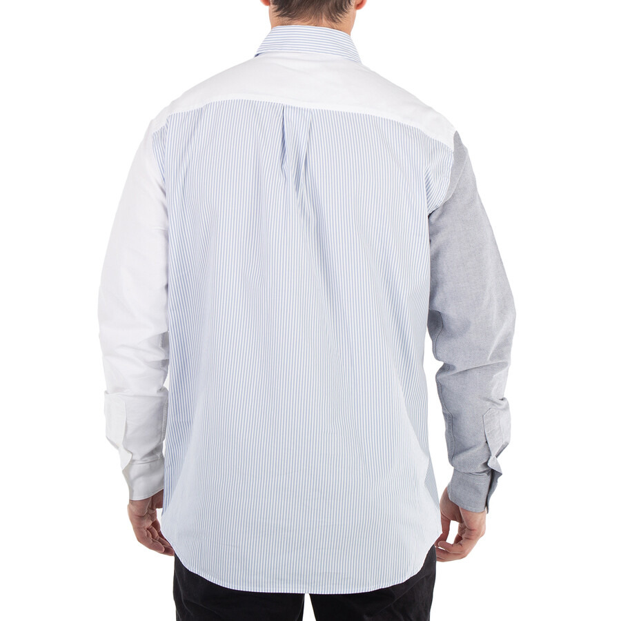 JW Anderson Classic Fit Patchwork Cotton Shirt - 6