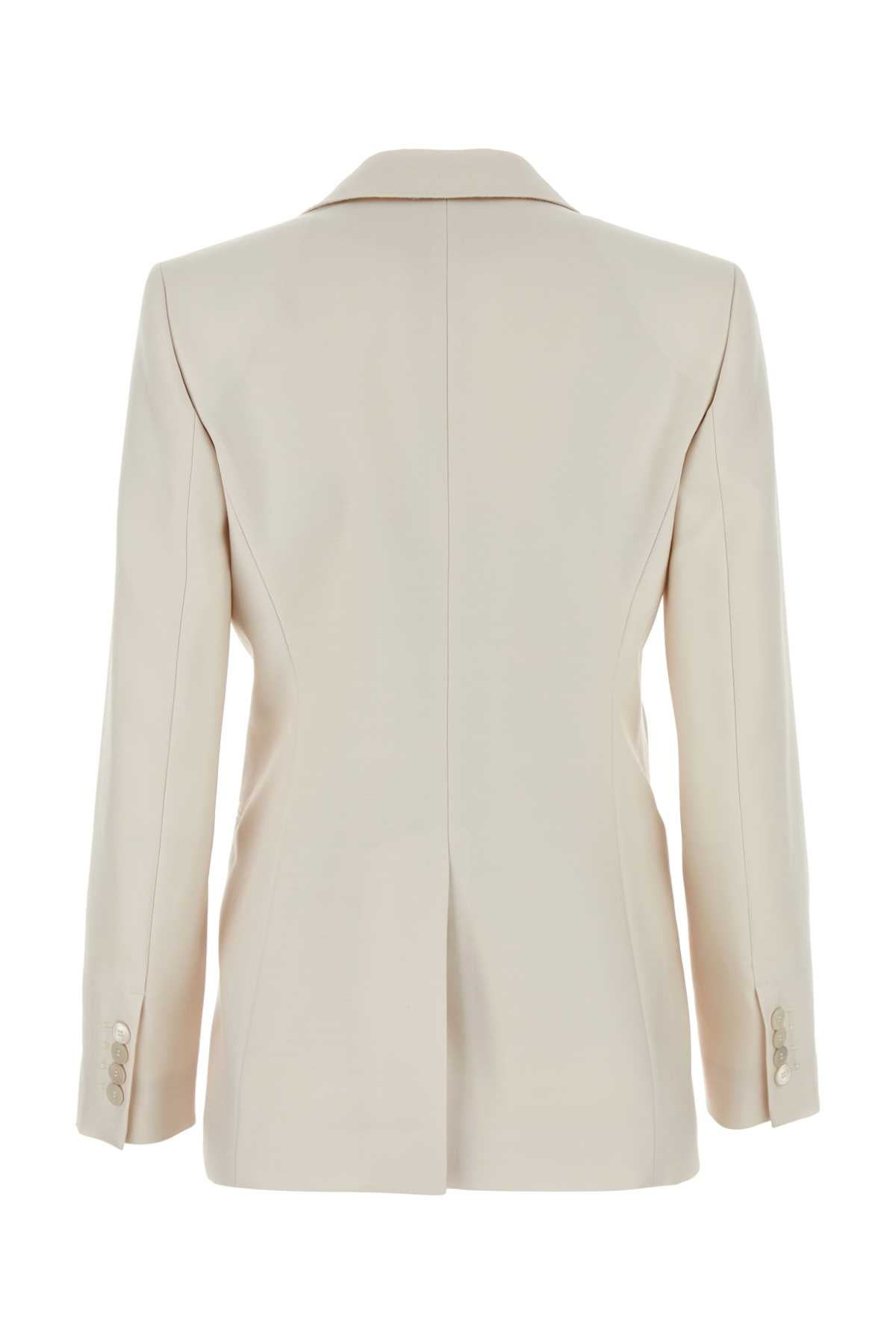 Max Mara Women Ivory Duchesse Avoriaz Blazer - 2