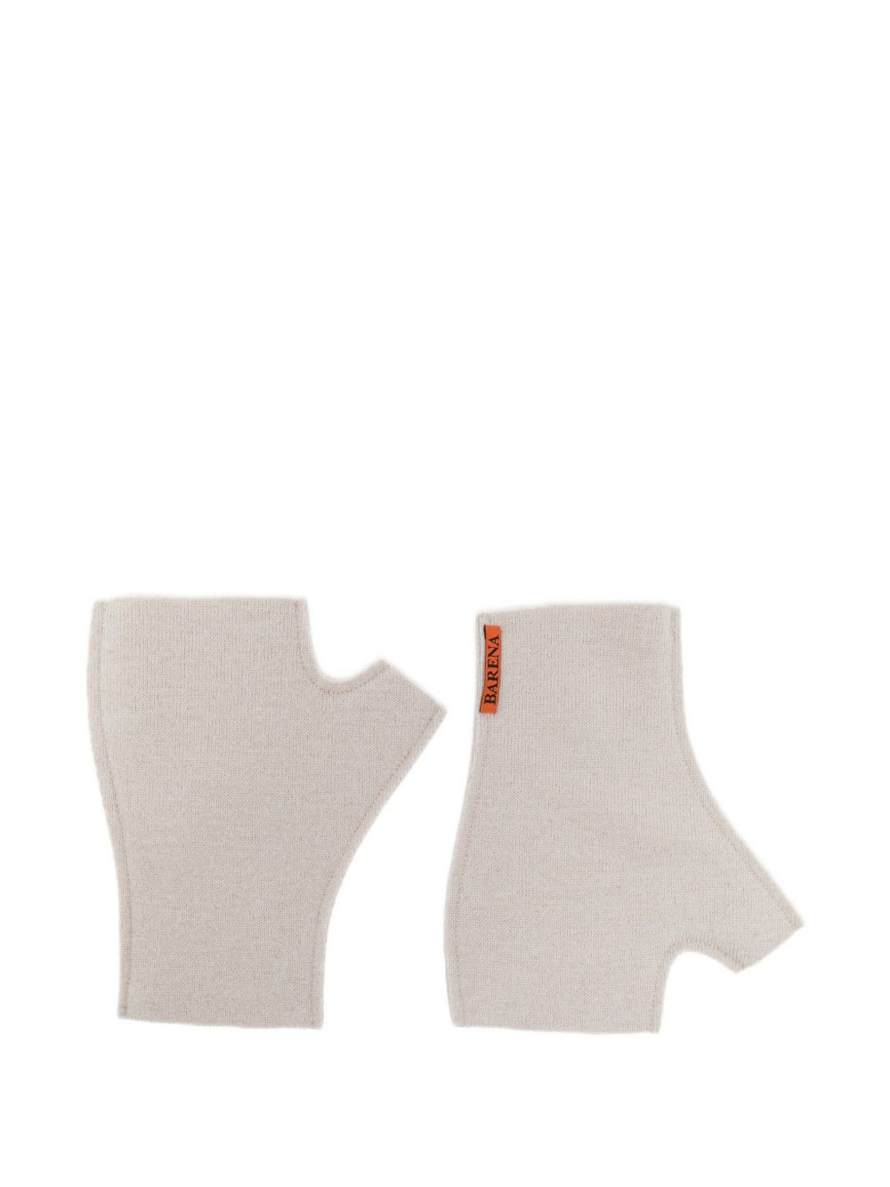 logo-patch gloves - 2
