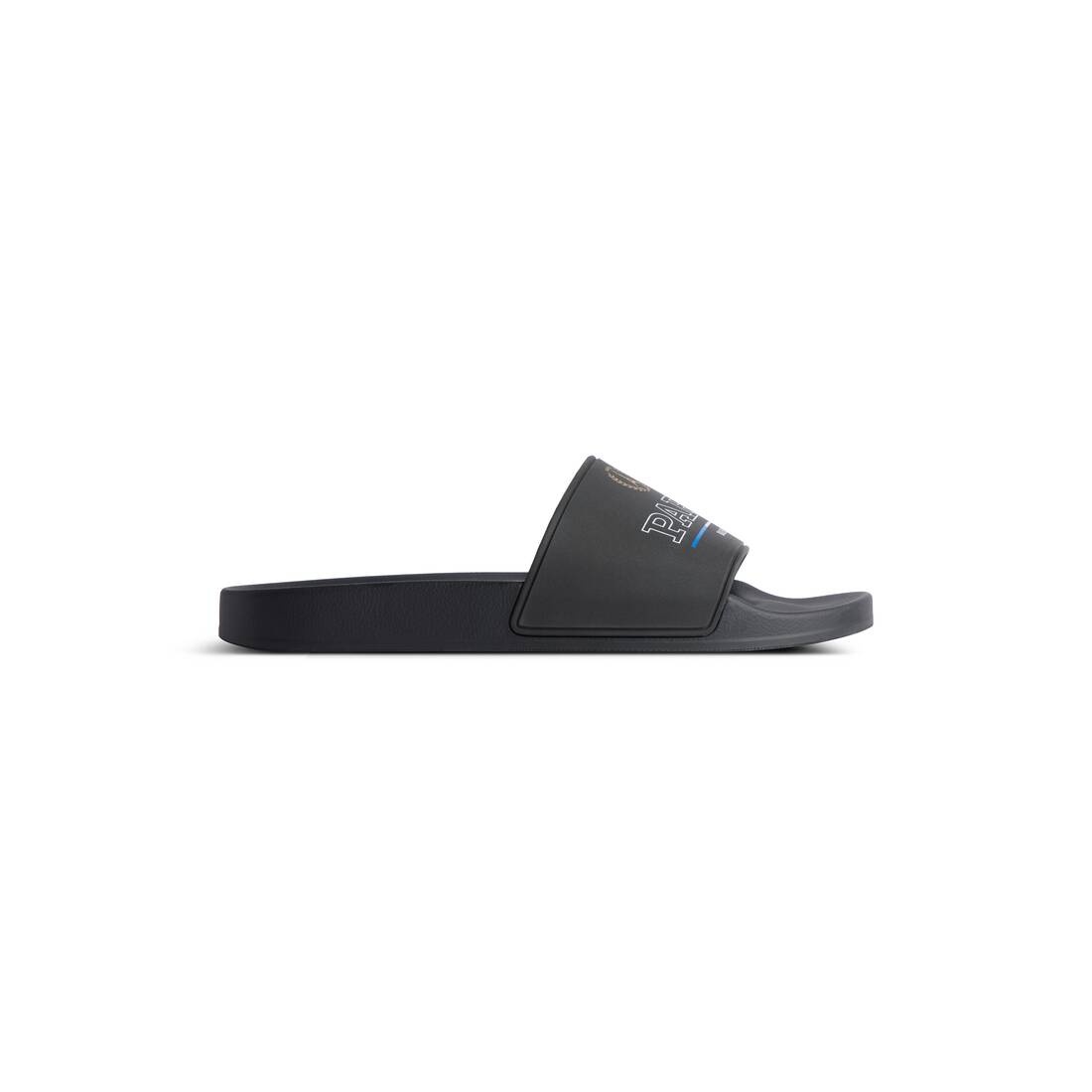 Men's Pool Slide Sandal  in Black - 1