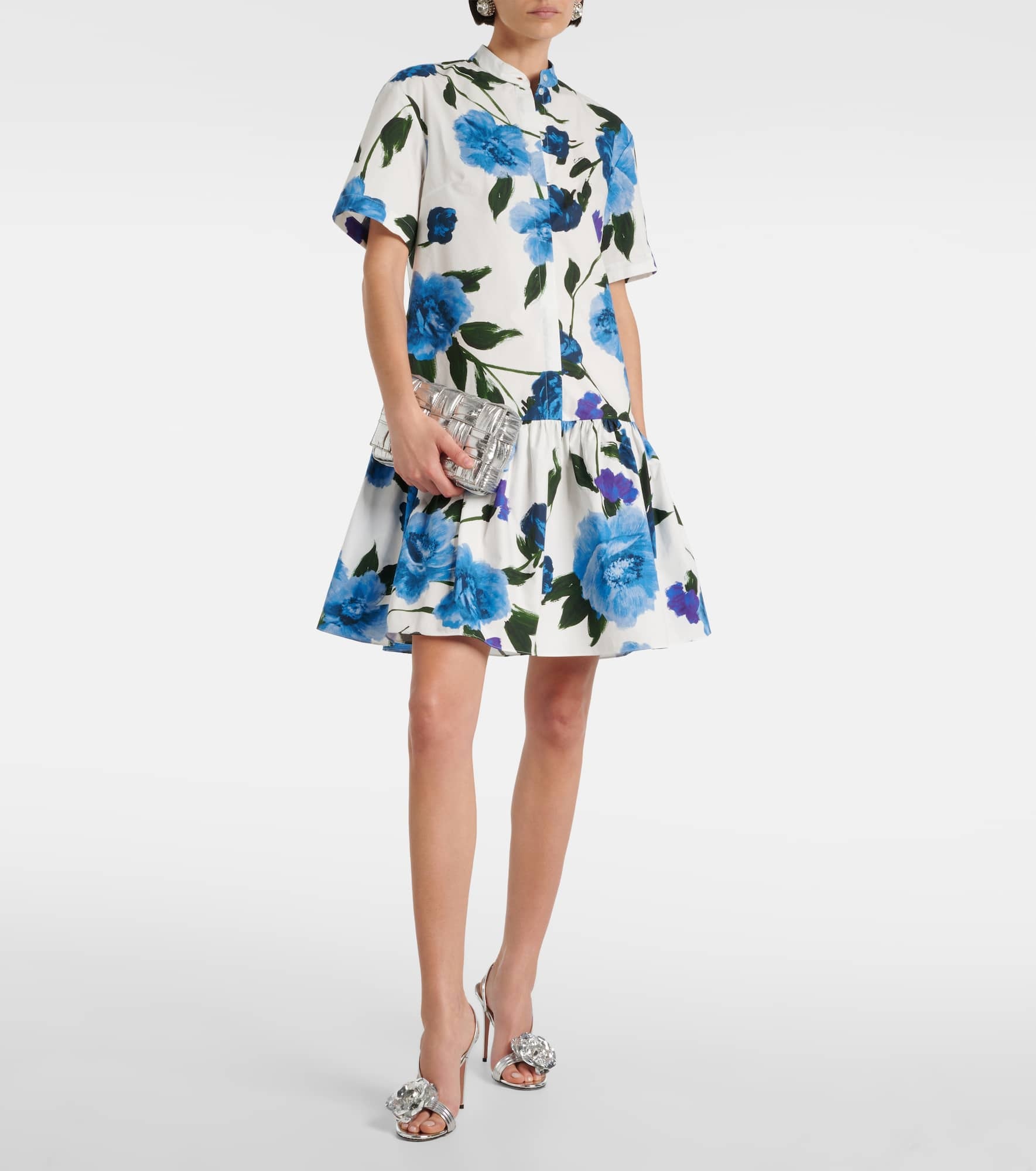 Floral shirt dress - 2