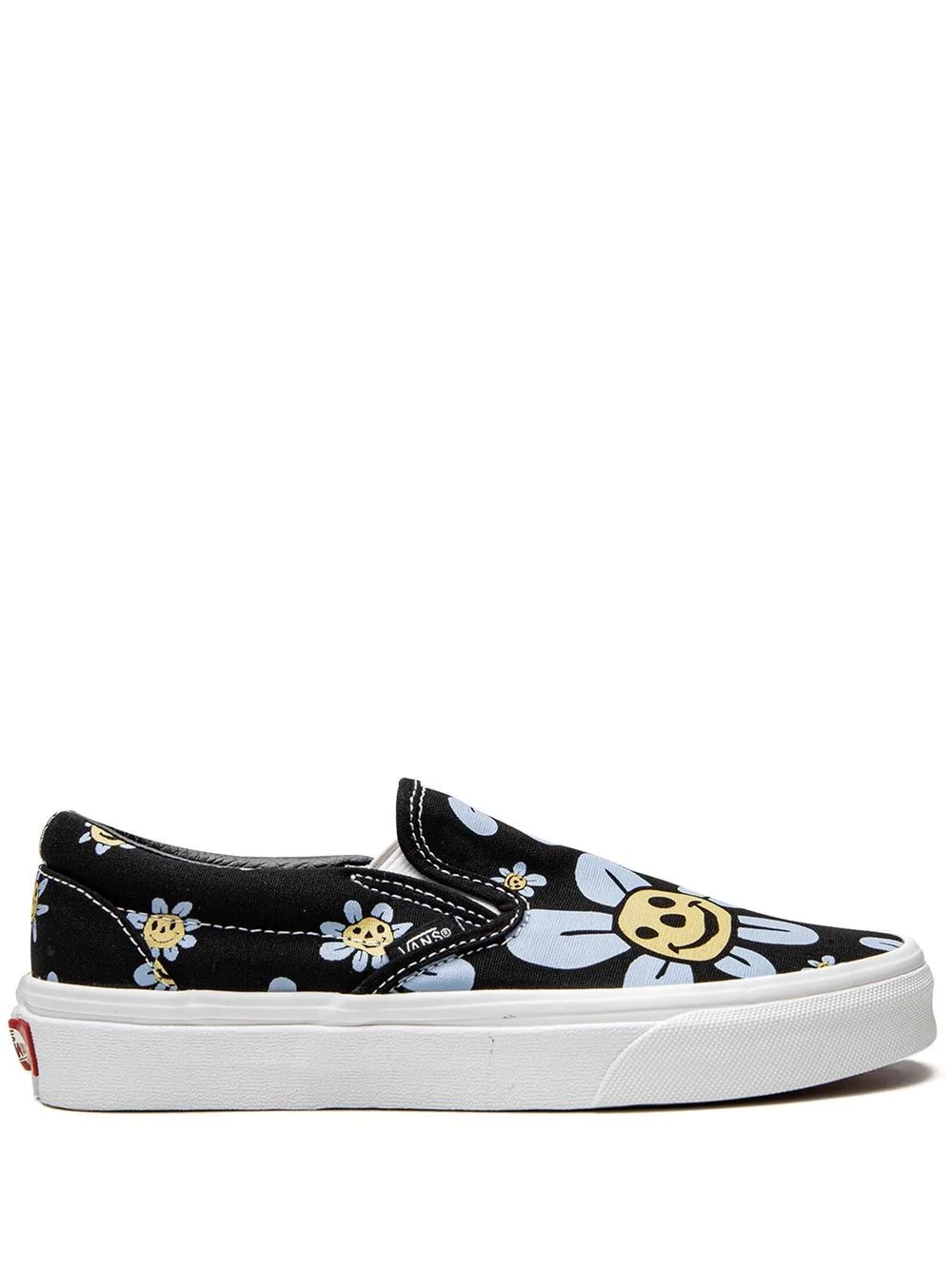 Classic slip-on floral sneakers - 1