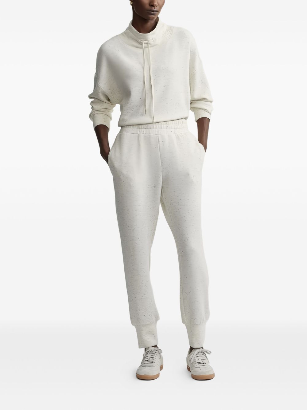 speckled track pants - 2