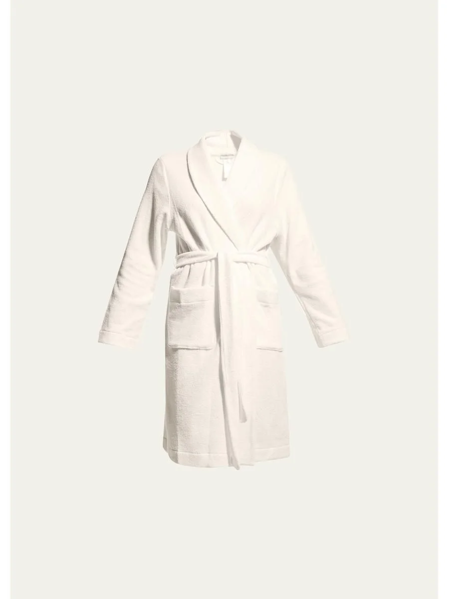 Plush Short Robe - 1