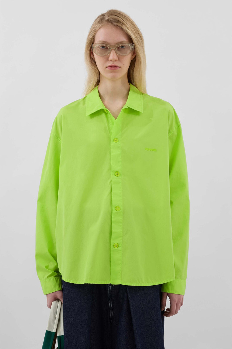 SUNNEI OVER SHIRT / acid lime outlook