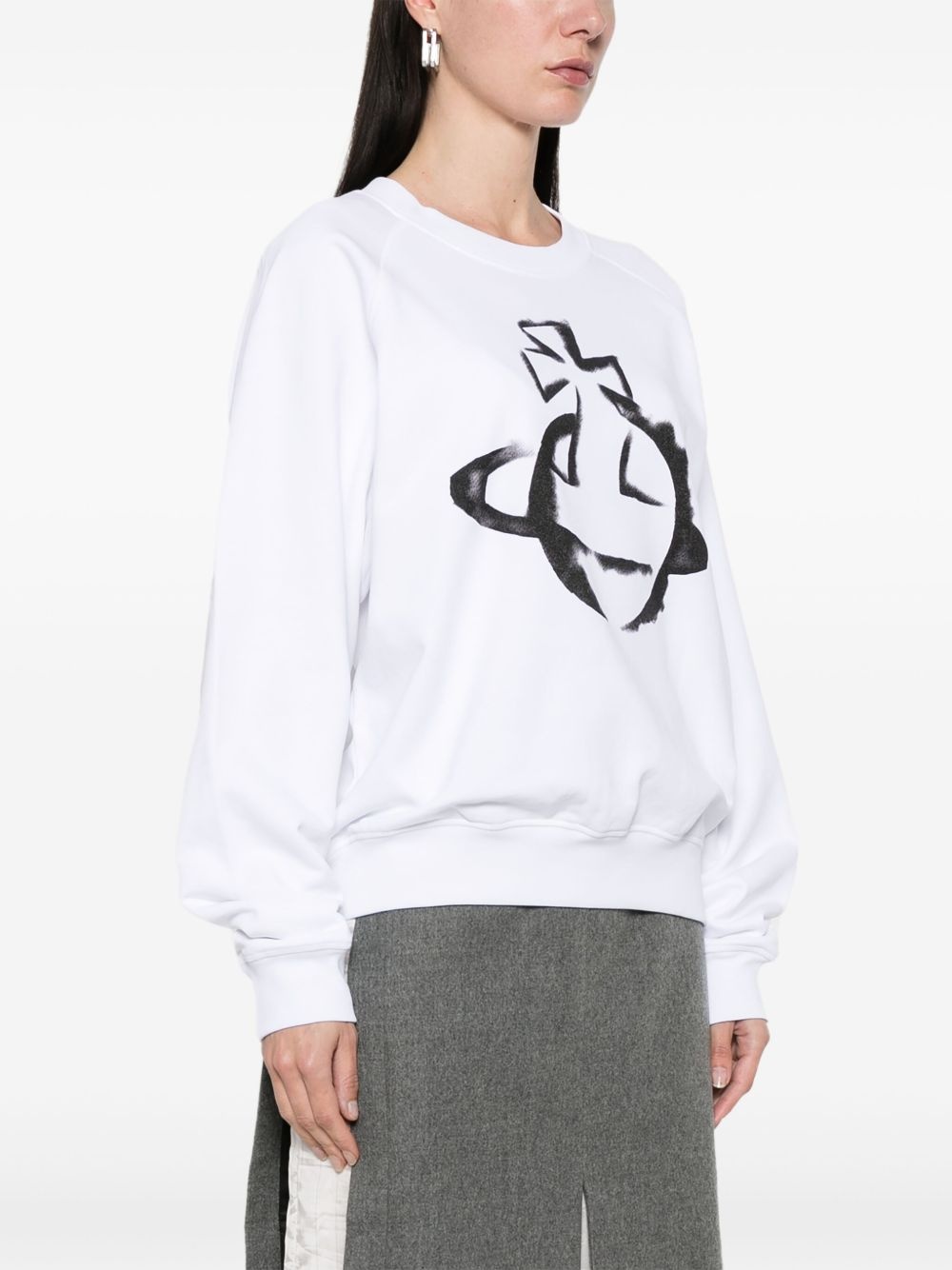 Orb-print sweatshirt - 3