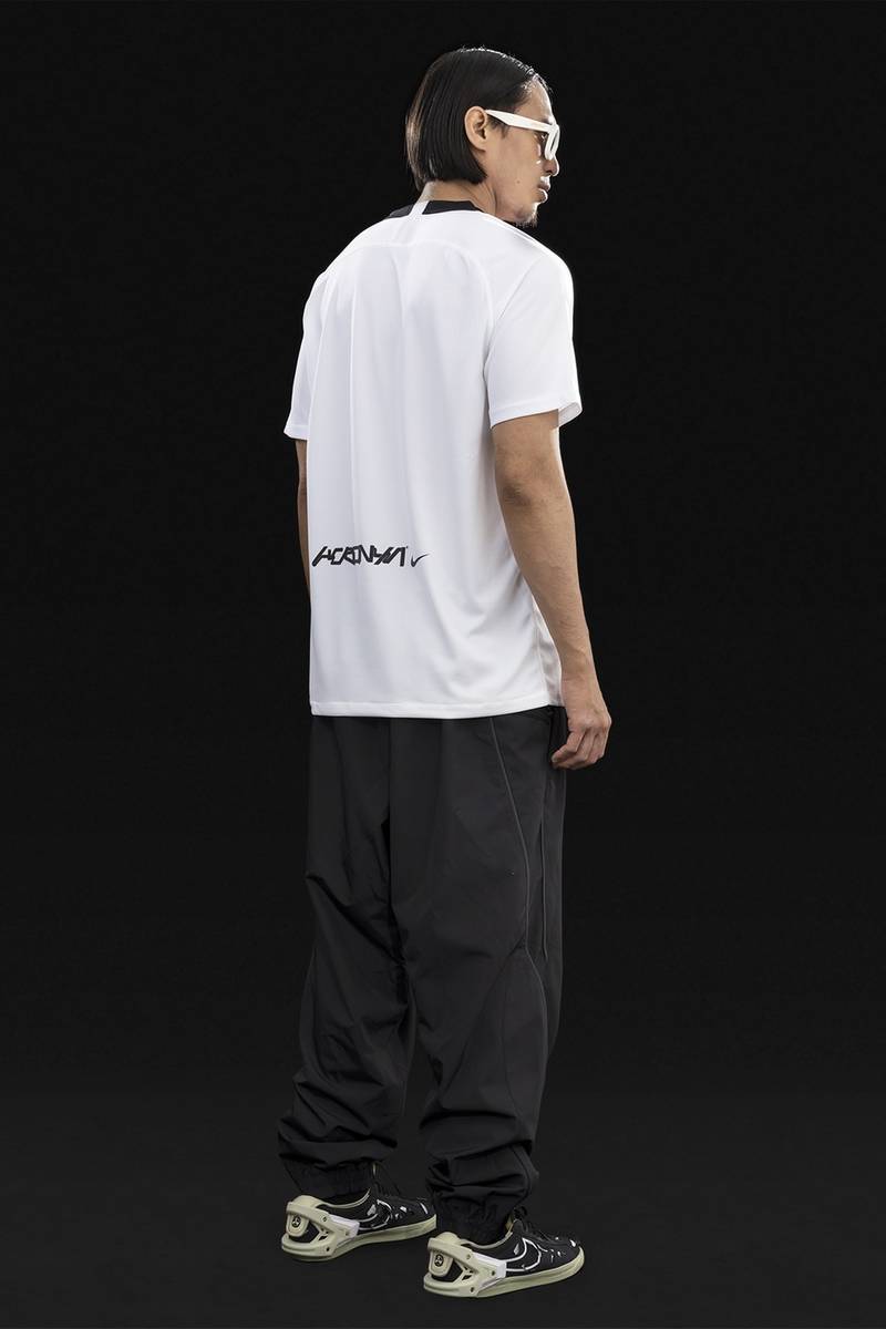 GGG-T1-100 Nike® Acronym® Stadium Jersey White/White 3