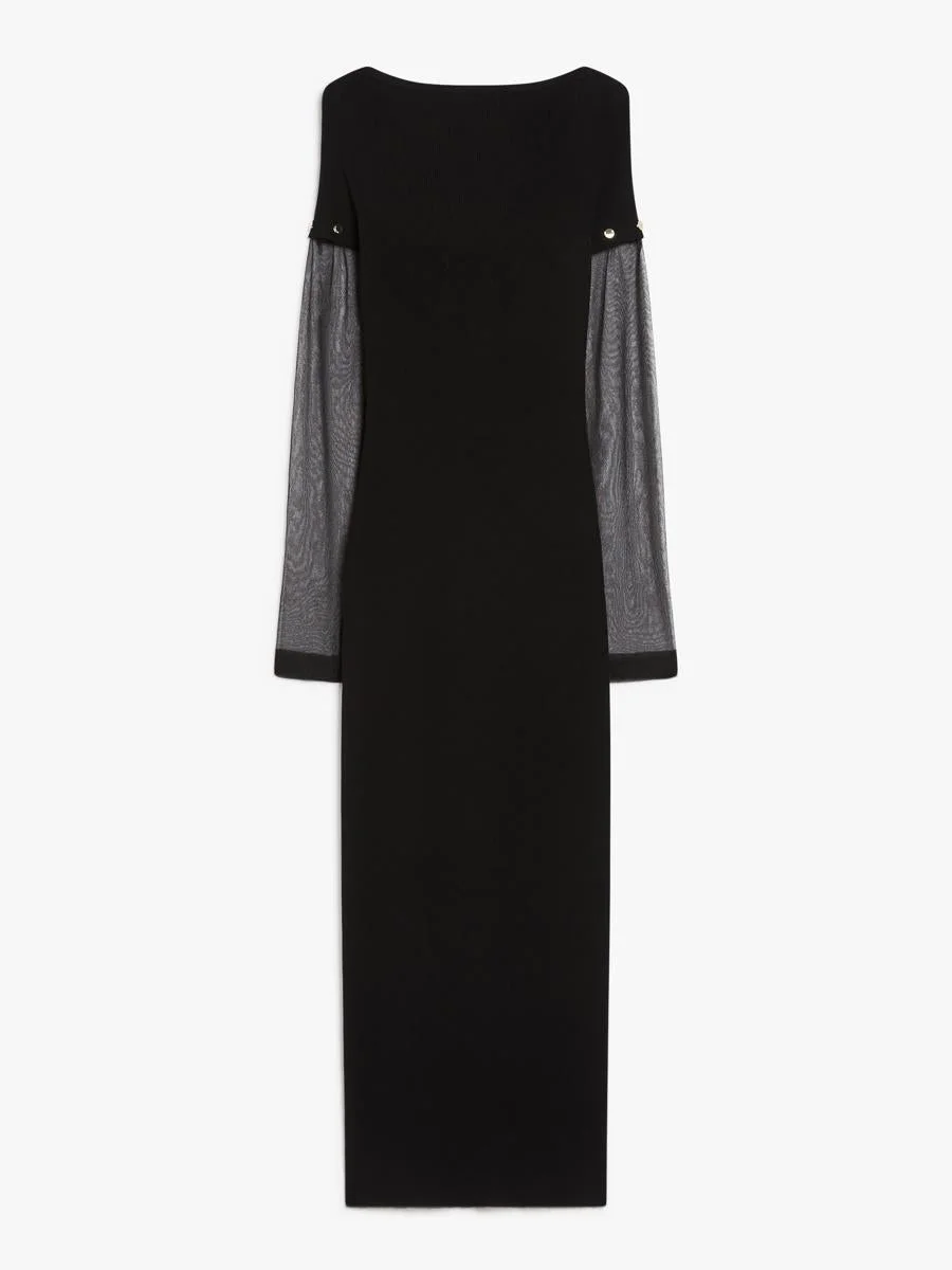 Sportmax Long Dress In Viscose - 1