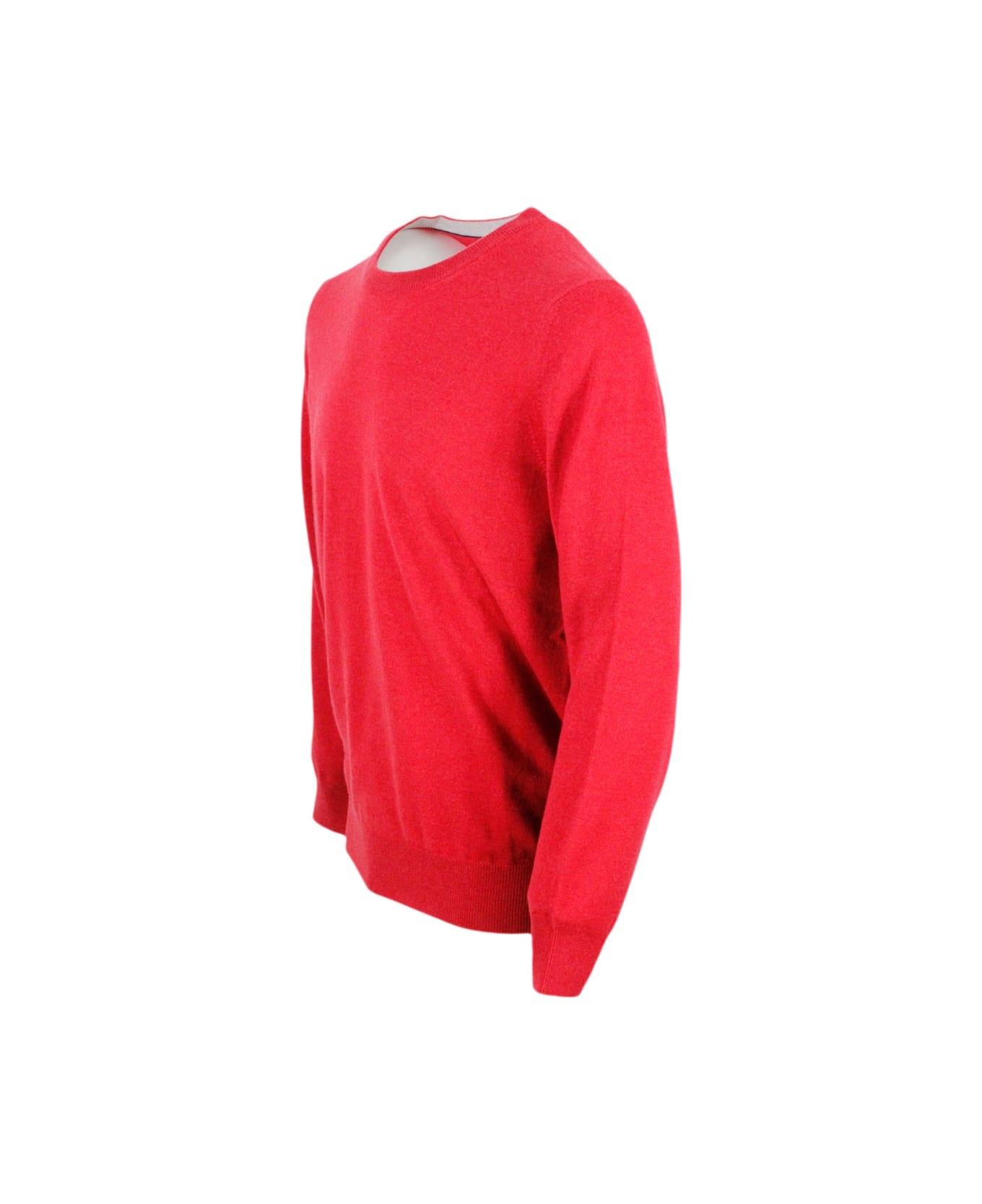 Long-sleeved Crew-neck Sweater - 2