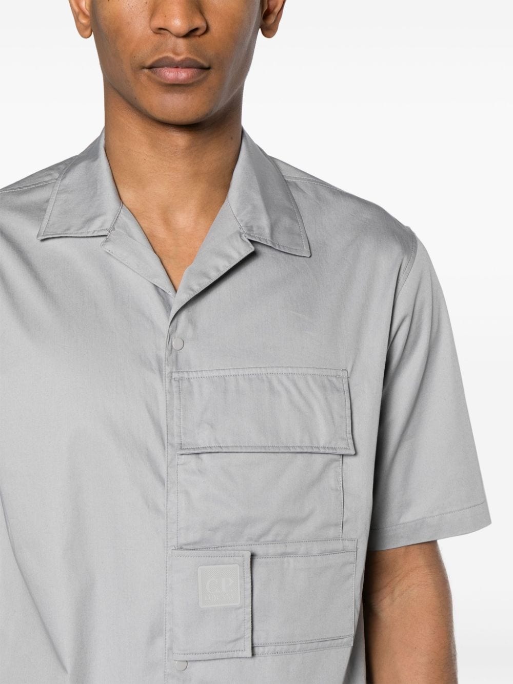 Metropolis Series gabardine shirt - 5