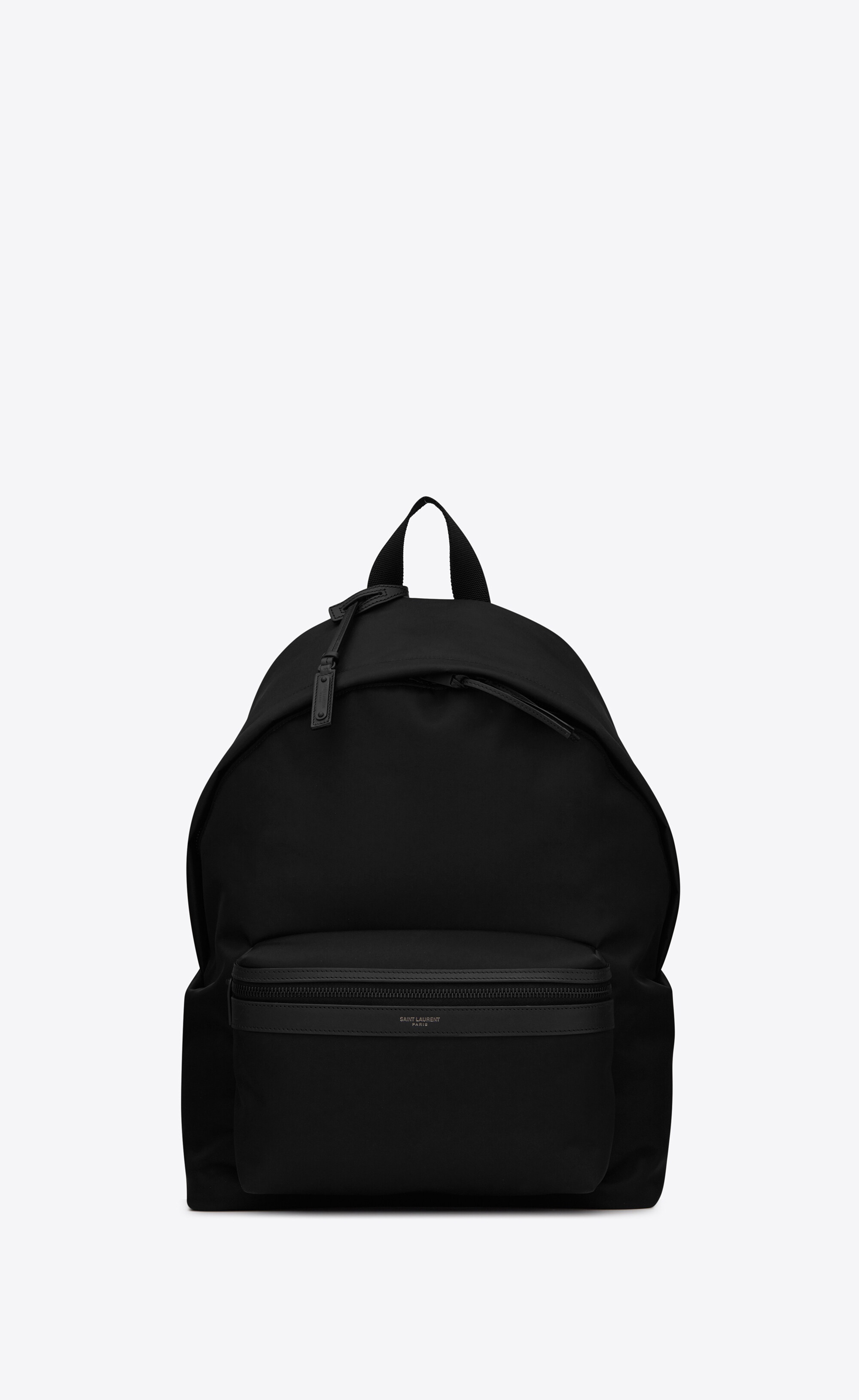 city backpack in nylon and lambskin - 1