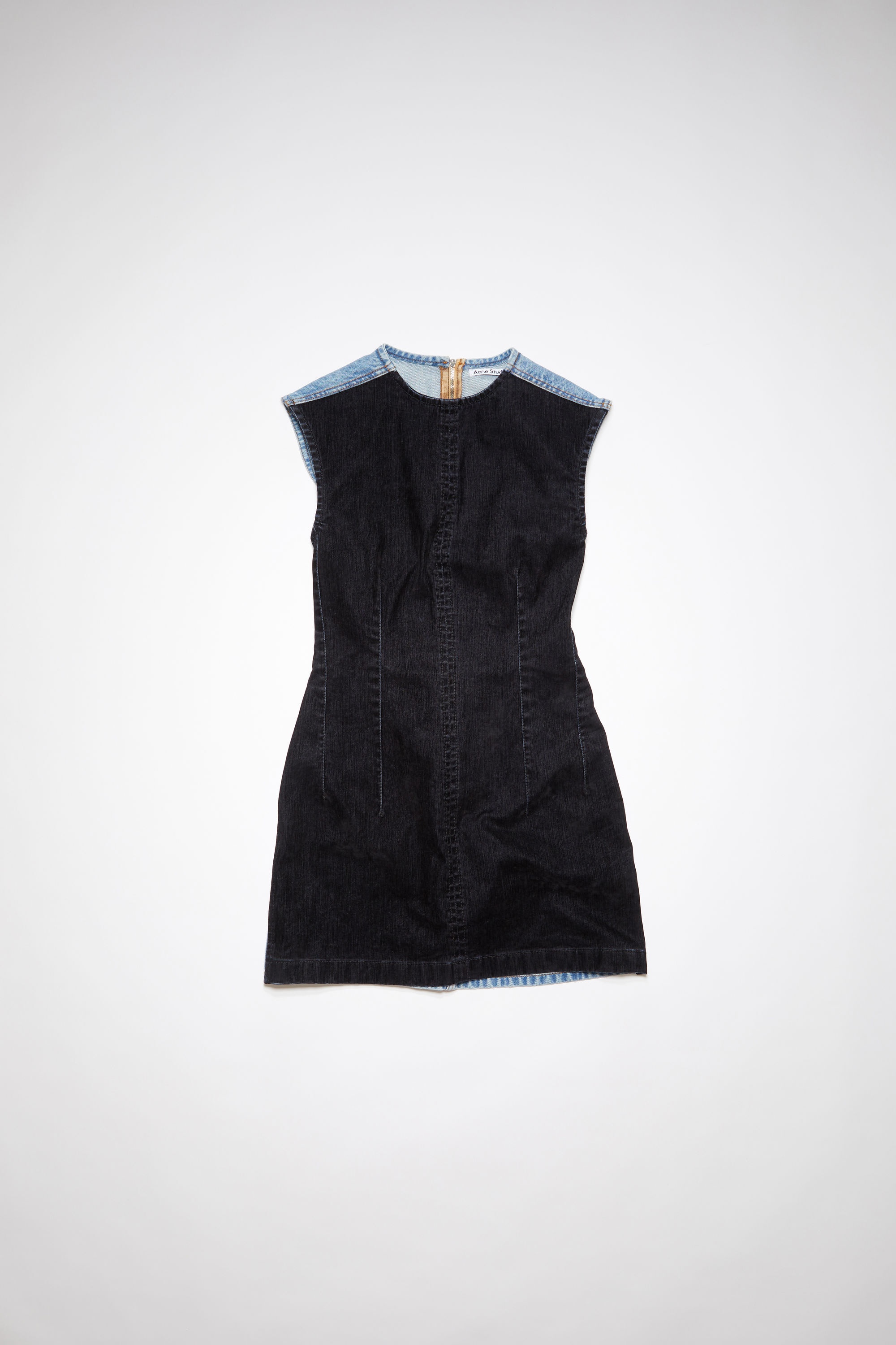 Sleeveless mini dress - Black - 6
