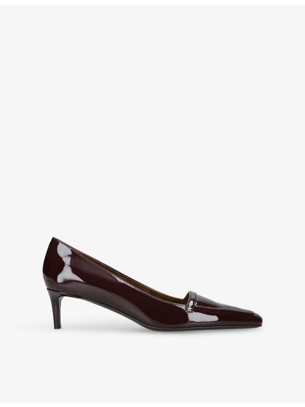 Celia 50 Heeled Patent-Leather Pumps - 1