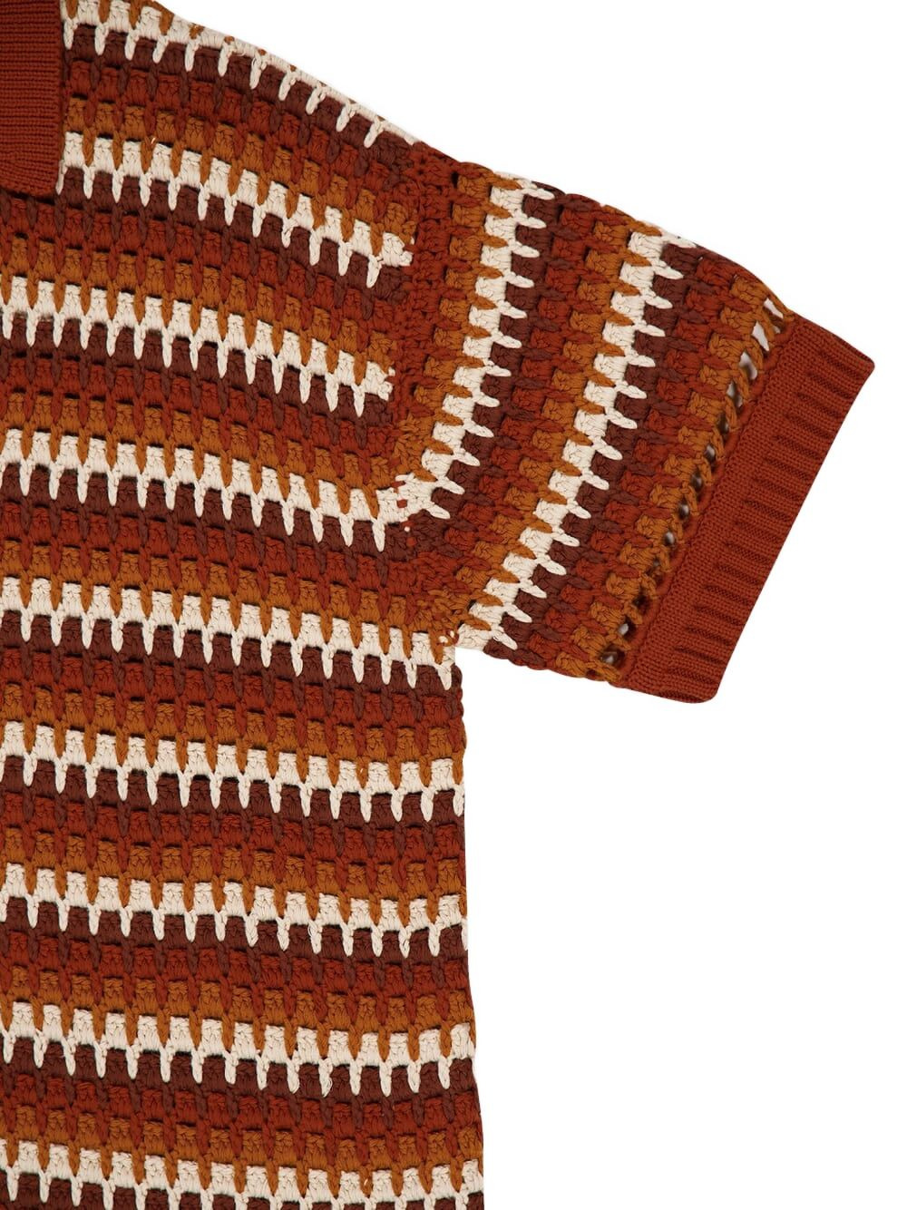 Pinto crochet striped shirt - 4