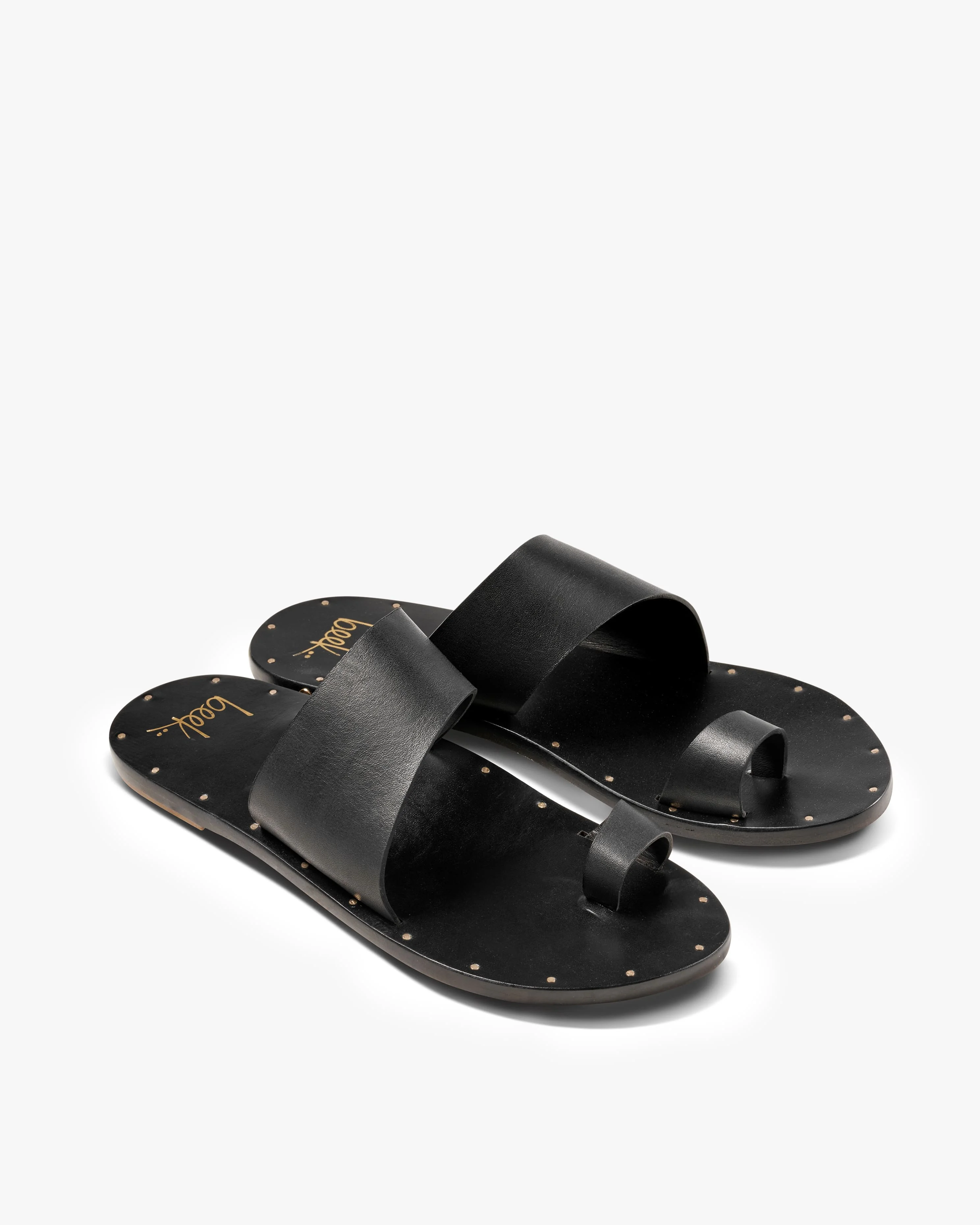 Finch Leather Toe-Ring Sandal - 1