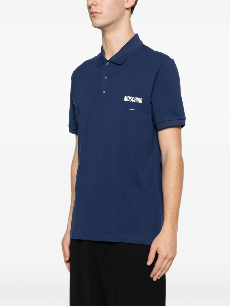 logo-print polo shirt 3