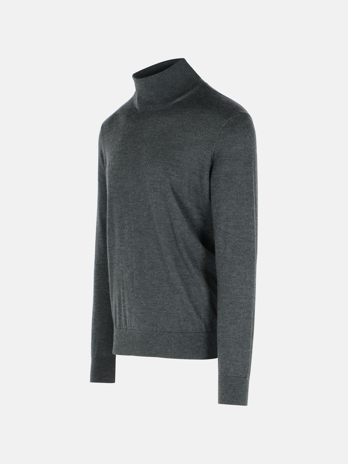 CASHMERE AND SILK TURTLENECK SWEATER - 2