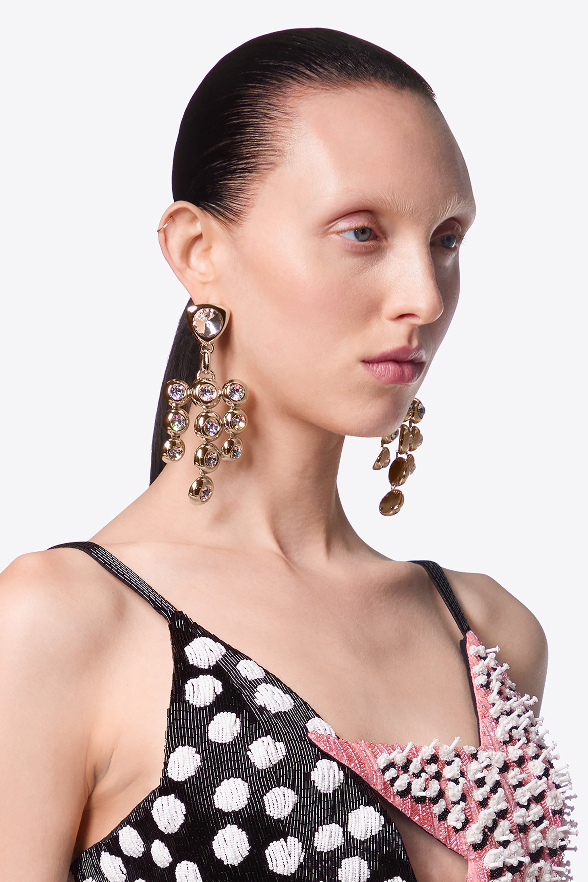 CRYSTAL CHANDELIER EARRINGS - 3