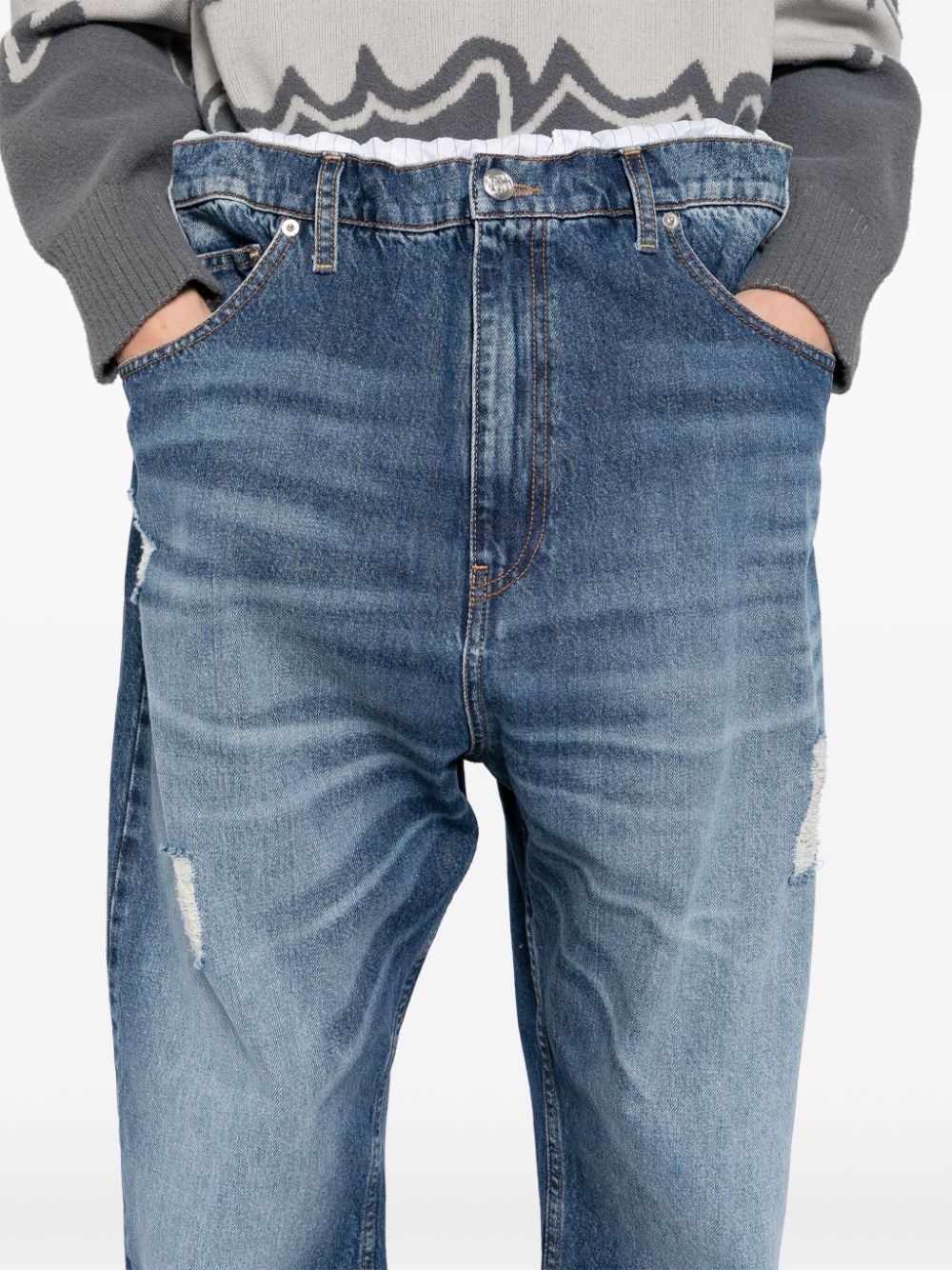 Trompe L'oeil jeans - 5