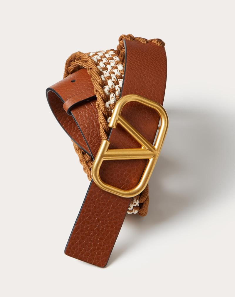 Valentino VLOGO SIGNATURE FABRIC BELT 30MM outlook