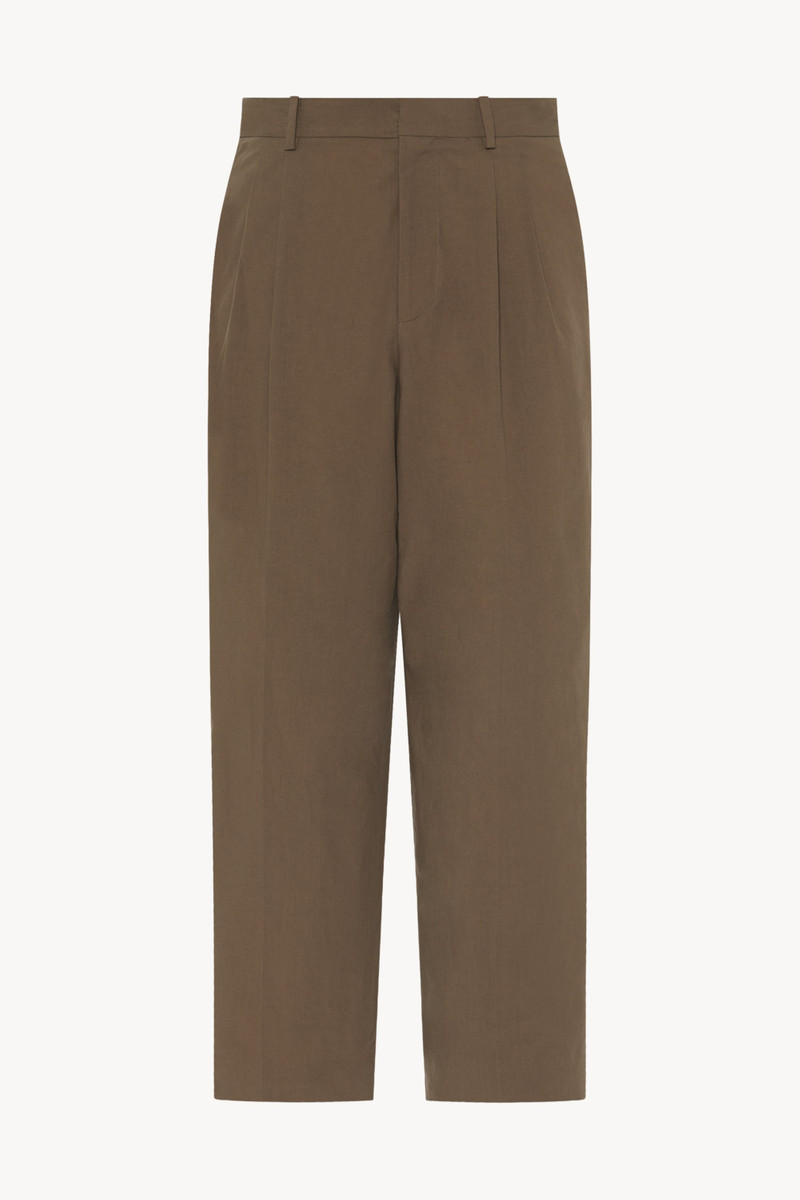 The Row Silas Pant in Cotton - 909W2517KHK | REVERSIBLE