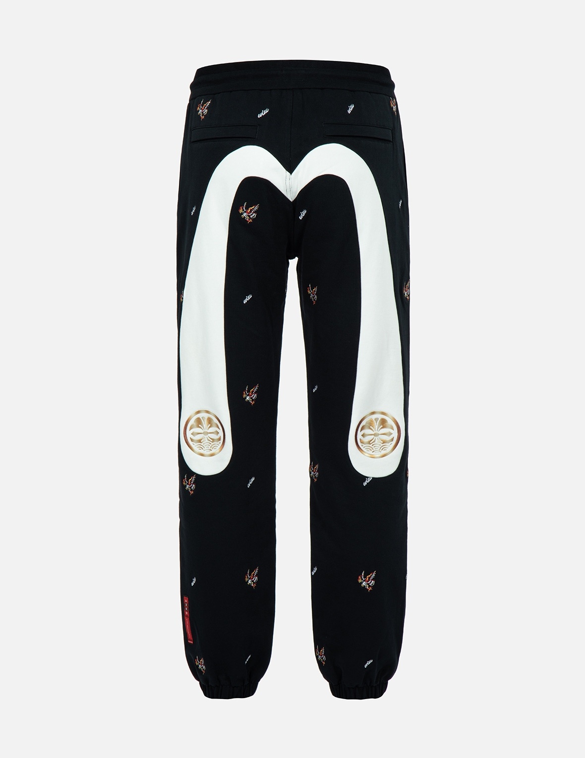 EAGLE AND LOGO ALLOVER EMBROIDERY SWEATPANTS - 2