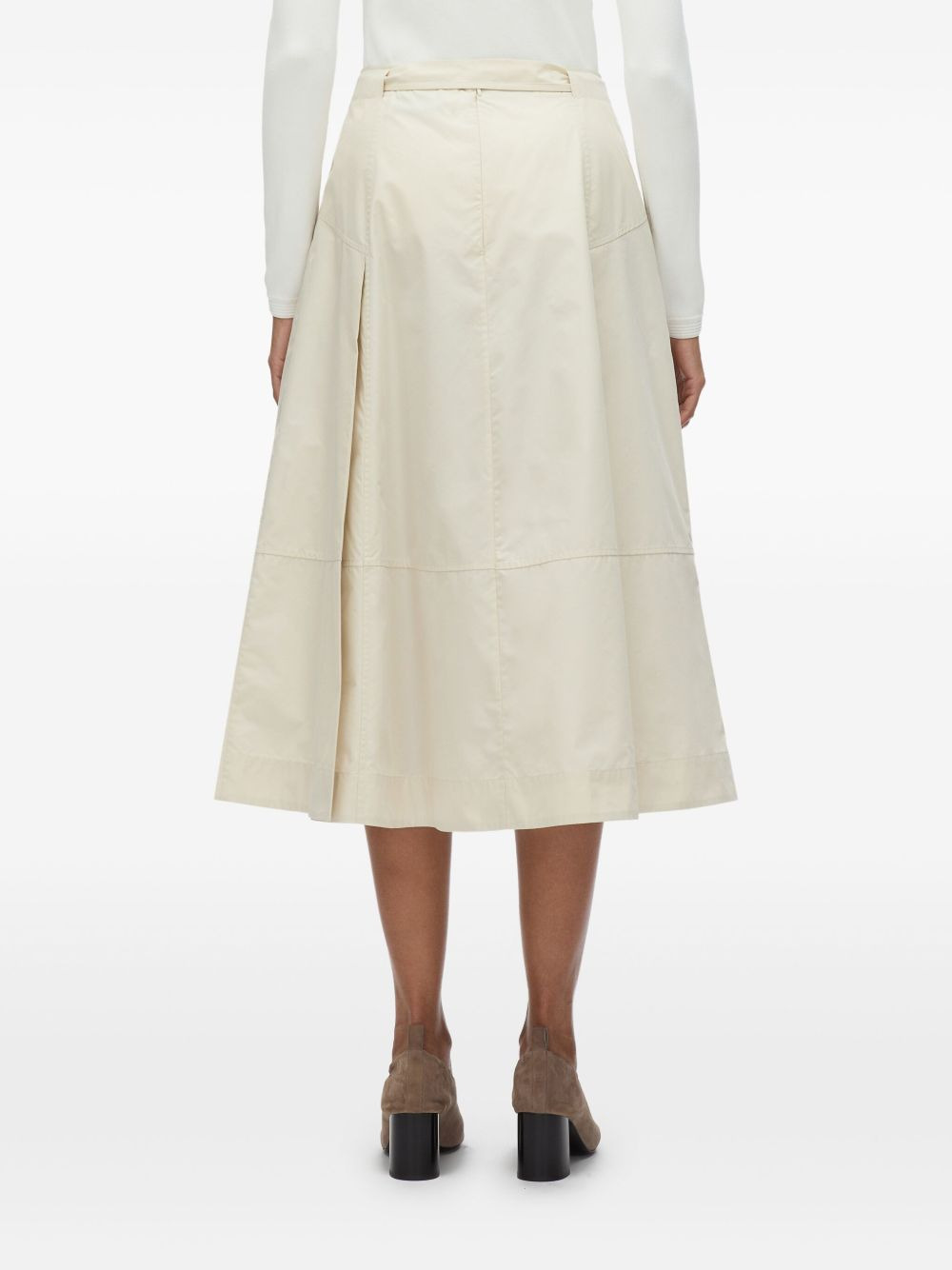 pleated midi skirt - 5