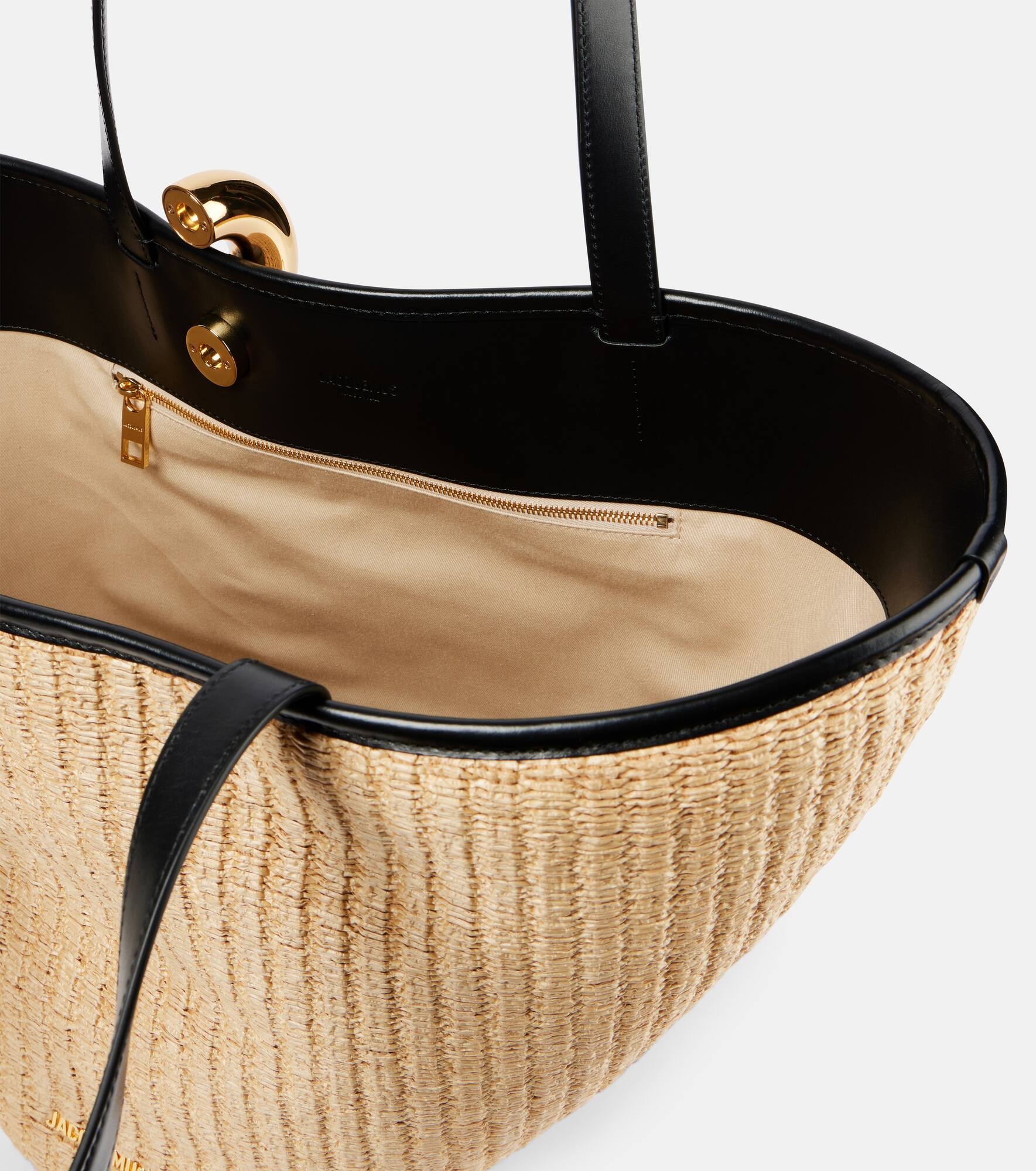Bambola raffia-effect basket bag - 3