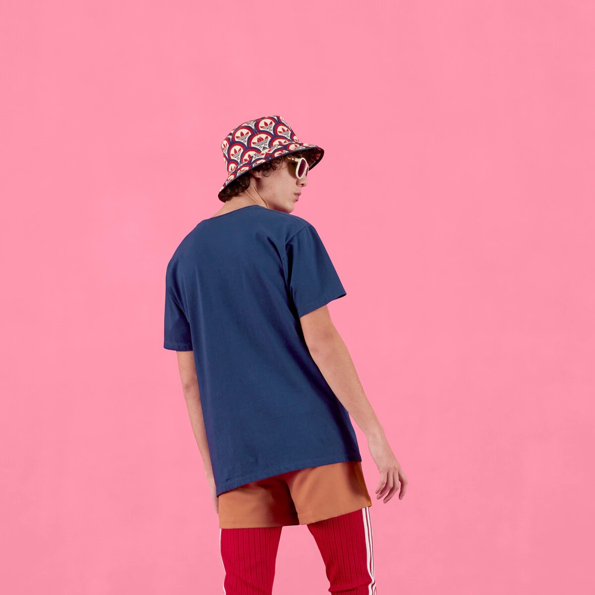 GUCCI adidas x Gucci cotton jersey T-shirt | REVERSIBLE