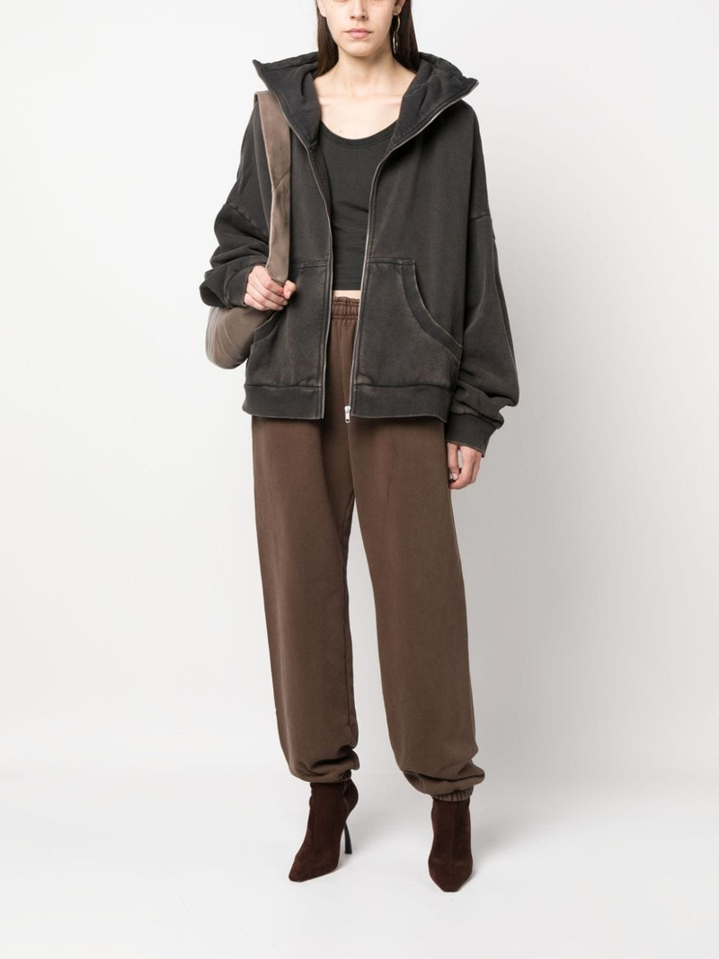 entire studios tapered-leg cotton track pants outlook