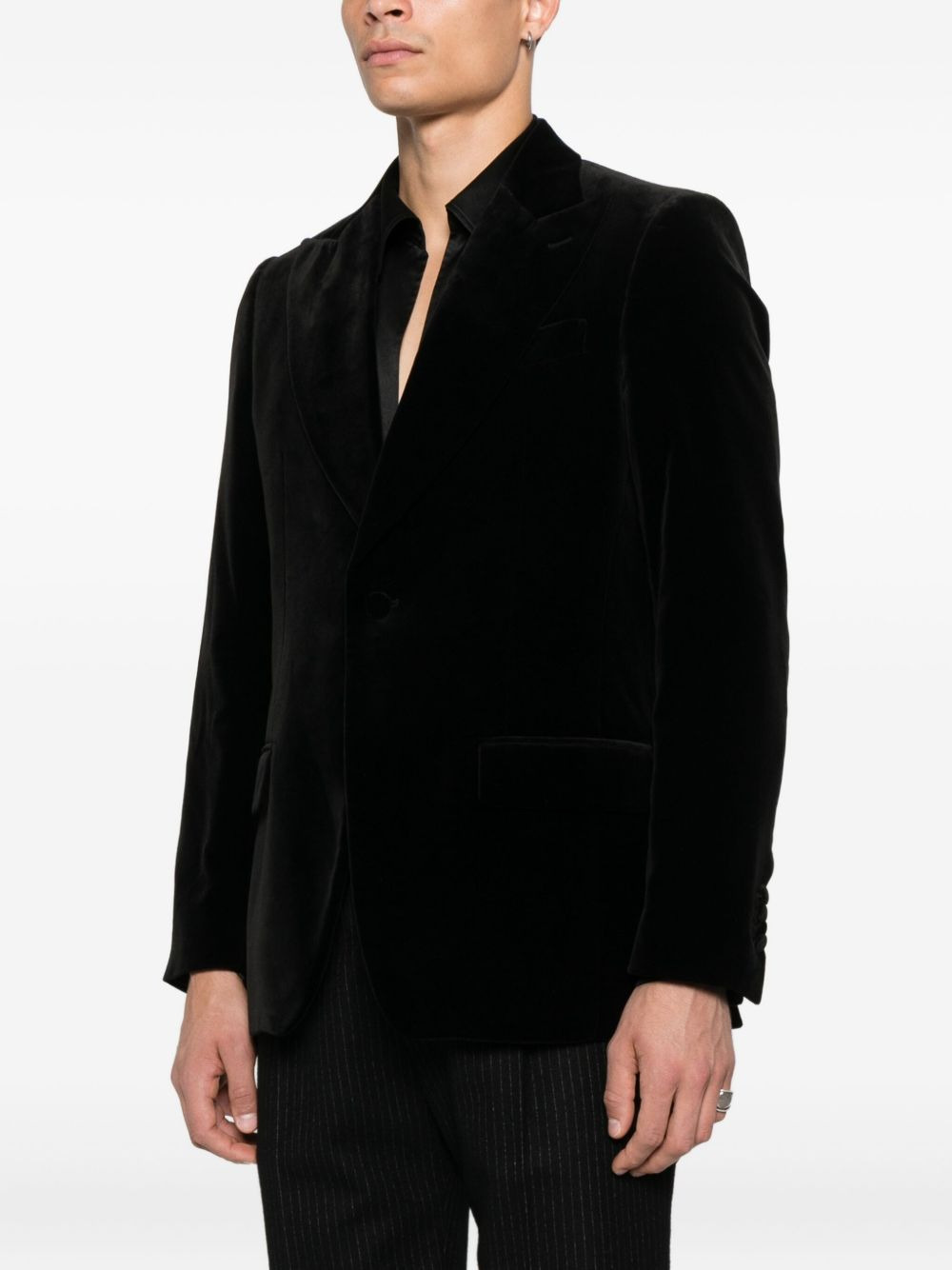single-breasted blazer - 3
