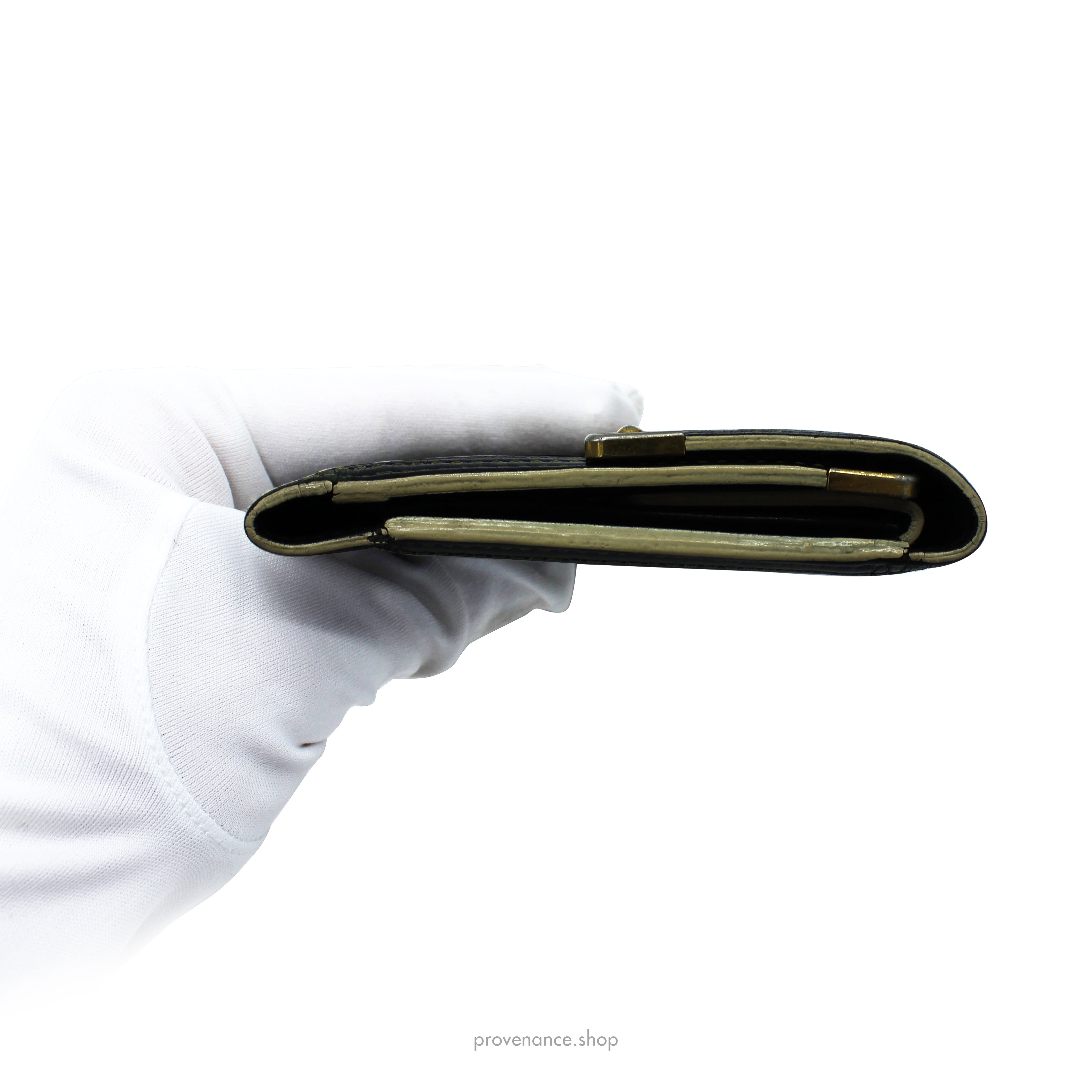 Louis Vuitton x Marc Jacobs International Wallet - Black Suhali Noir Leather - 6