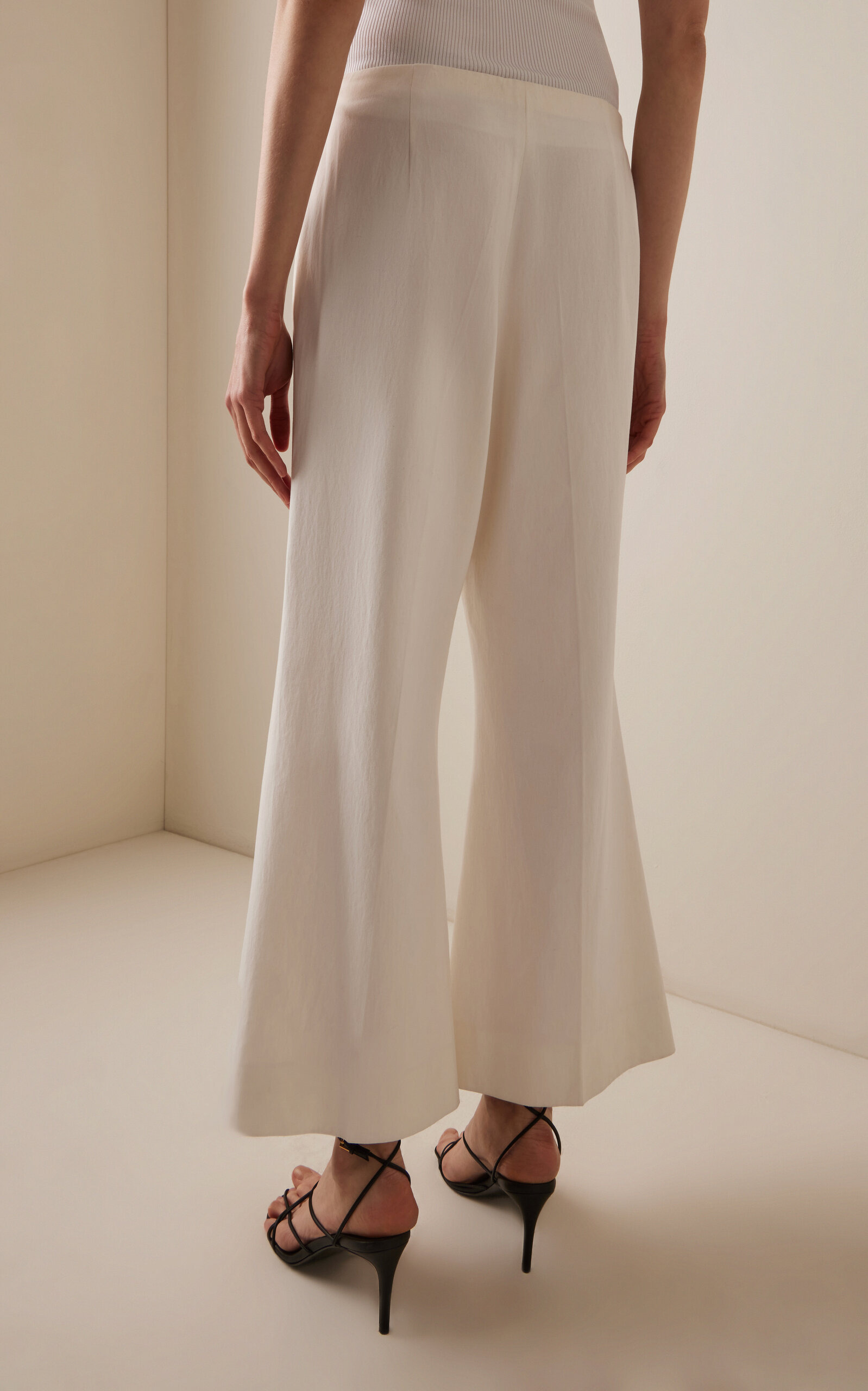 Walter Cotton-Canvas Pants white - 4