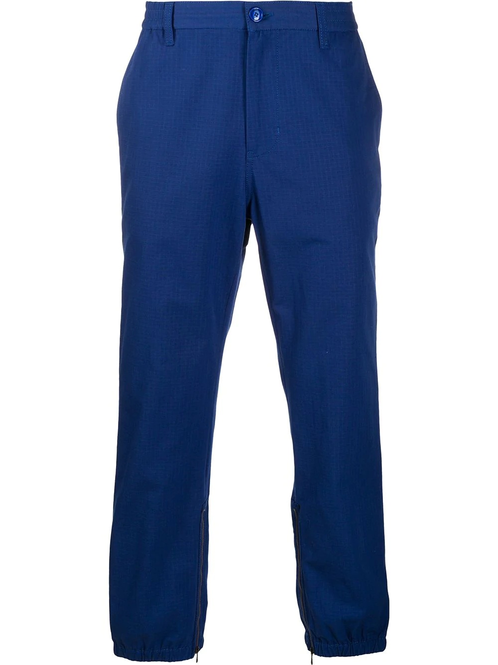 logo trim trousers - 1