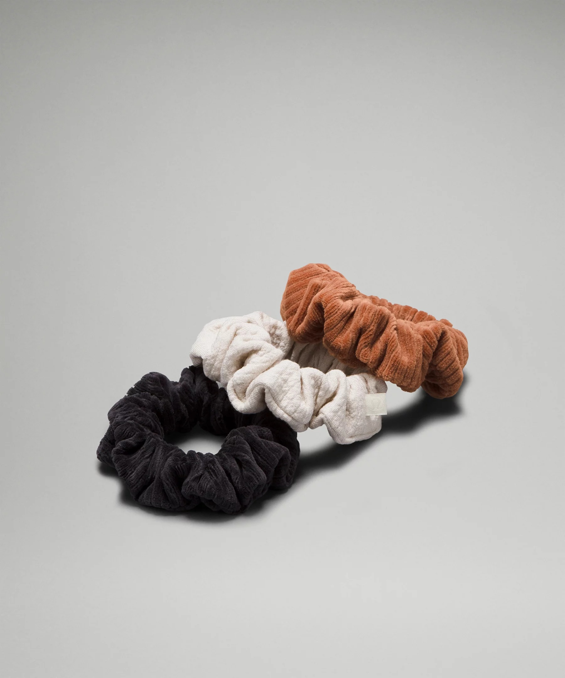 Uplifting Scrunchies Textured *3 Pack - 1