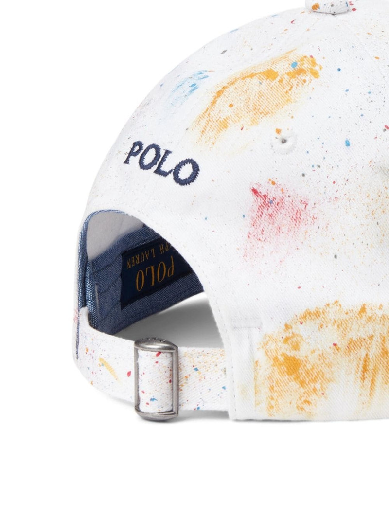 spray-paint effect cotton cap 3