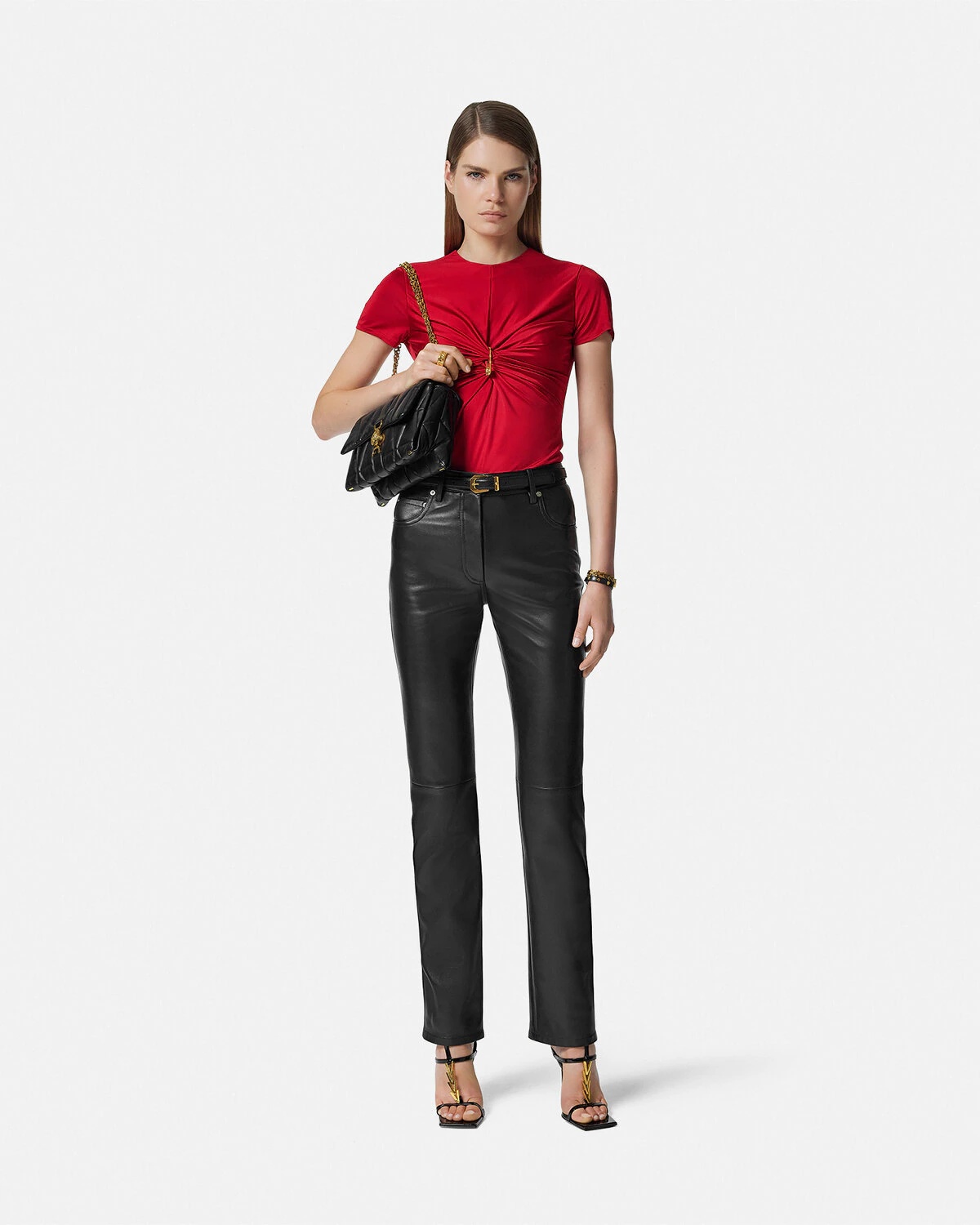 Safety Pin Gathered Top - 2