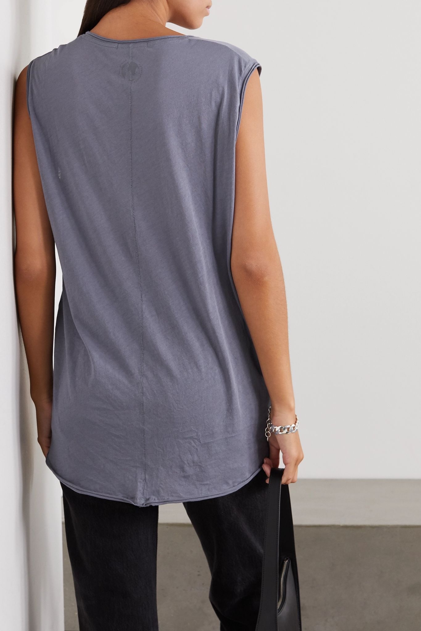 The Gaia organic Pima cotton-jersey tank - 3