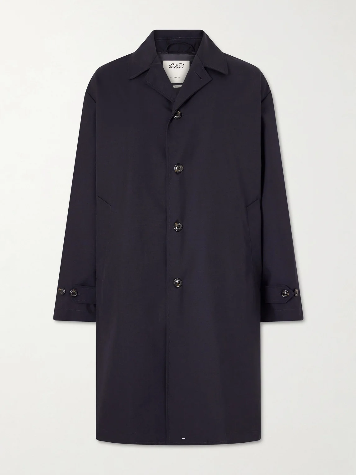 Wool Trench Coat - 1