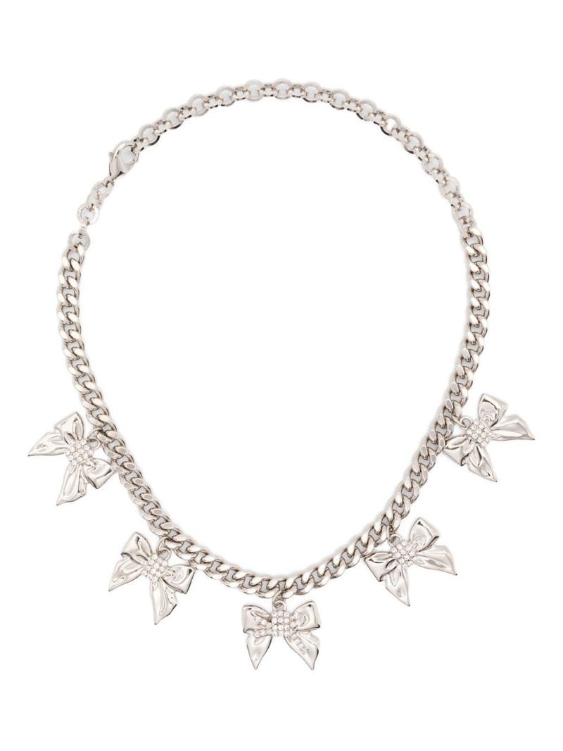 bow-embellished 목걸이 1