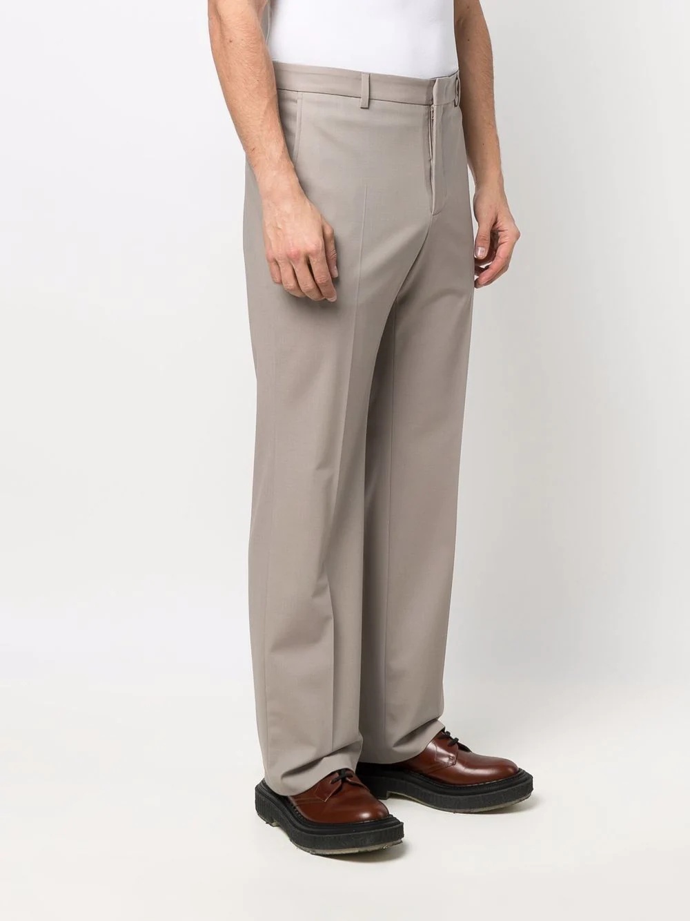 straight-leg trousers - 3