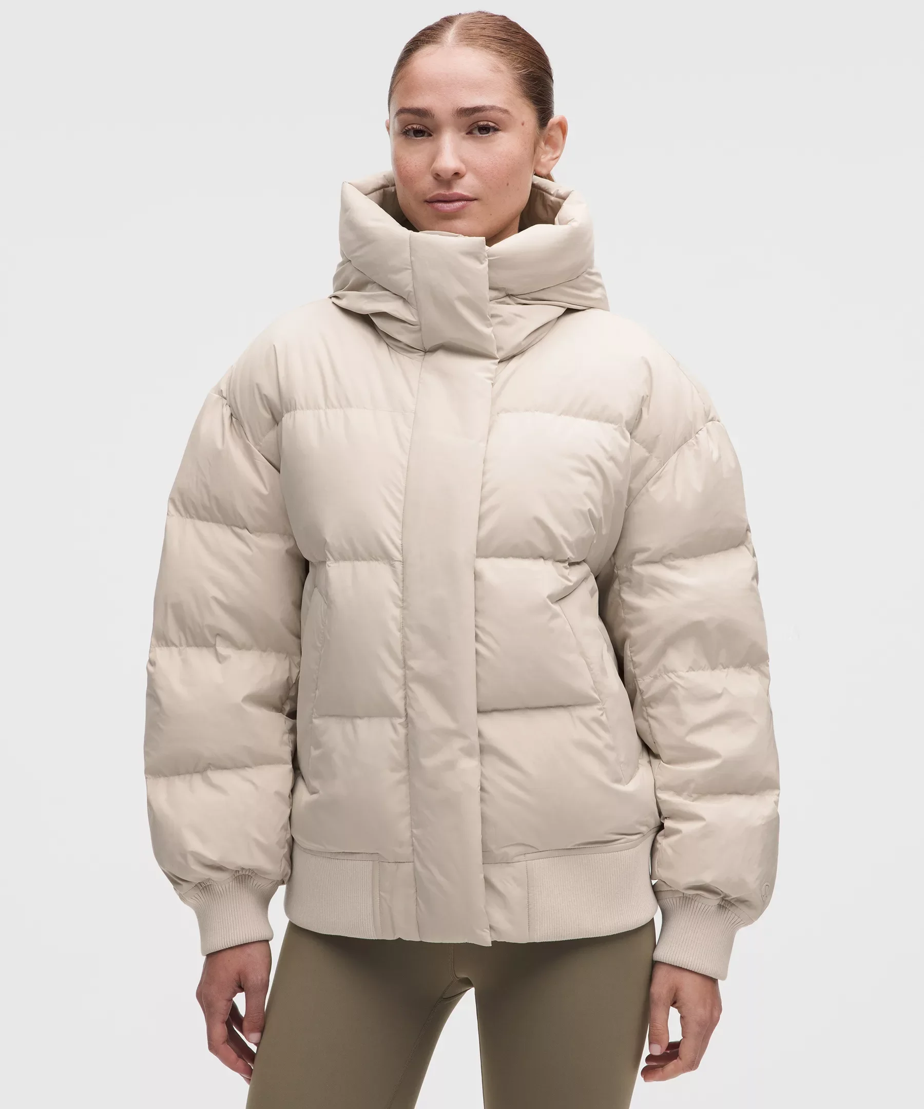 Women's Wunder Puff Bomber Hoodie - 1