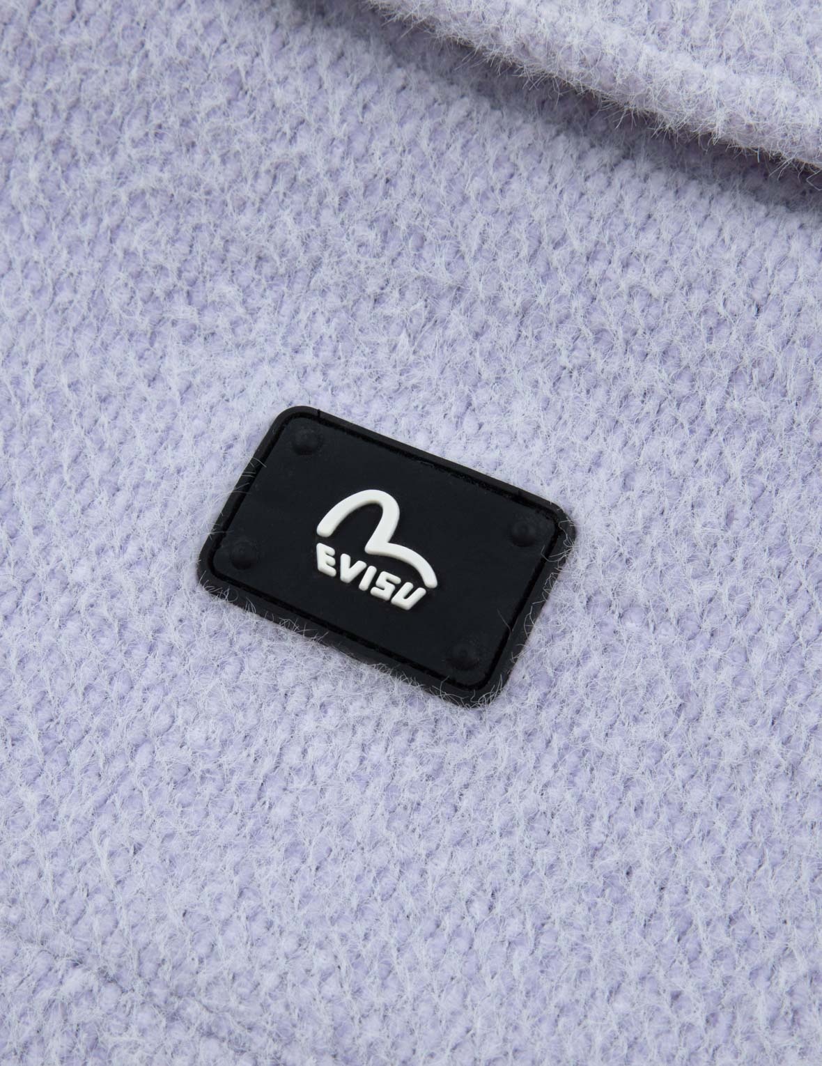 SEAGULL APPLIQUE FASHION FIT KNITTED SHIRT JACKET - 9