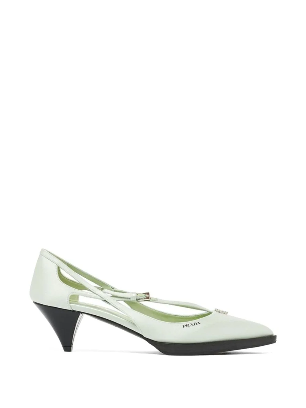cut-out heeled pumps - 1