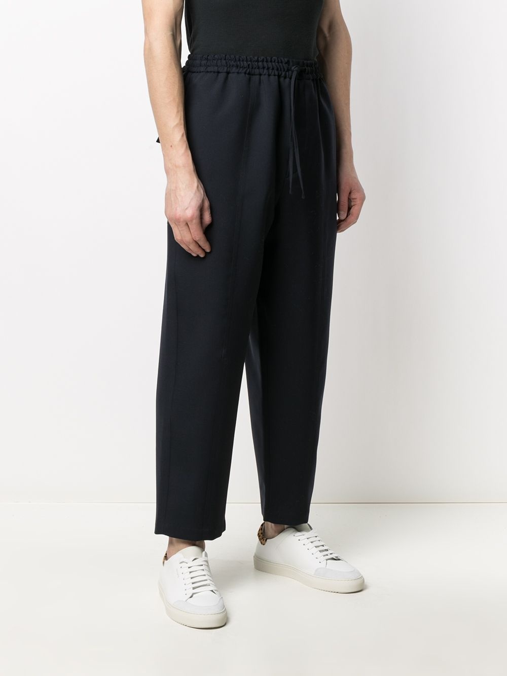 wool track pants - 3