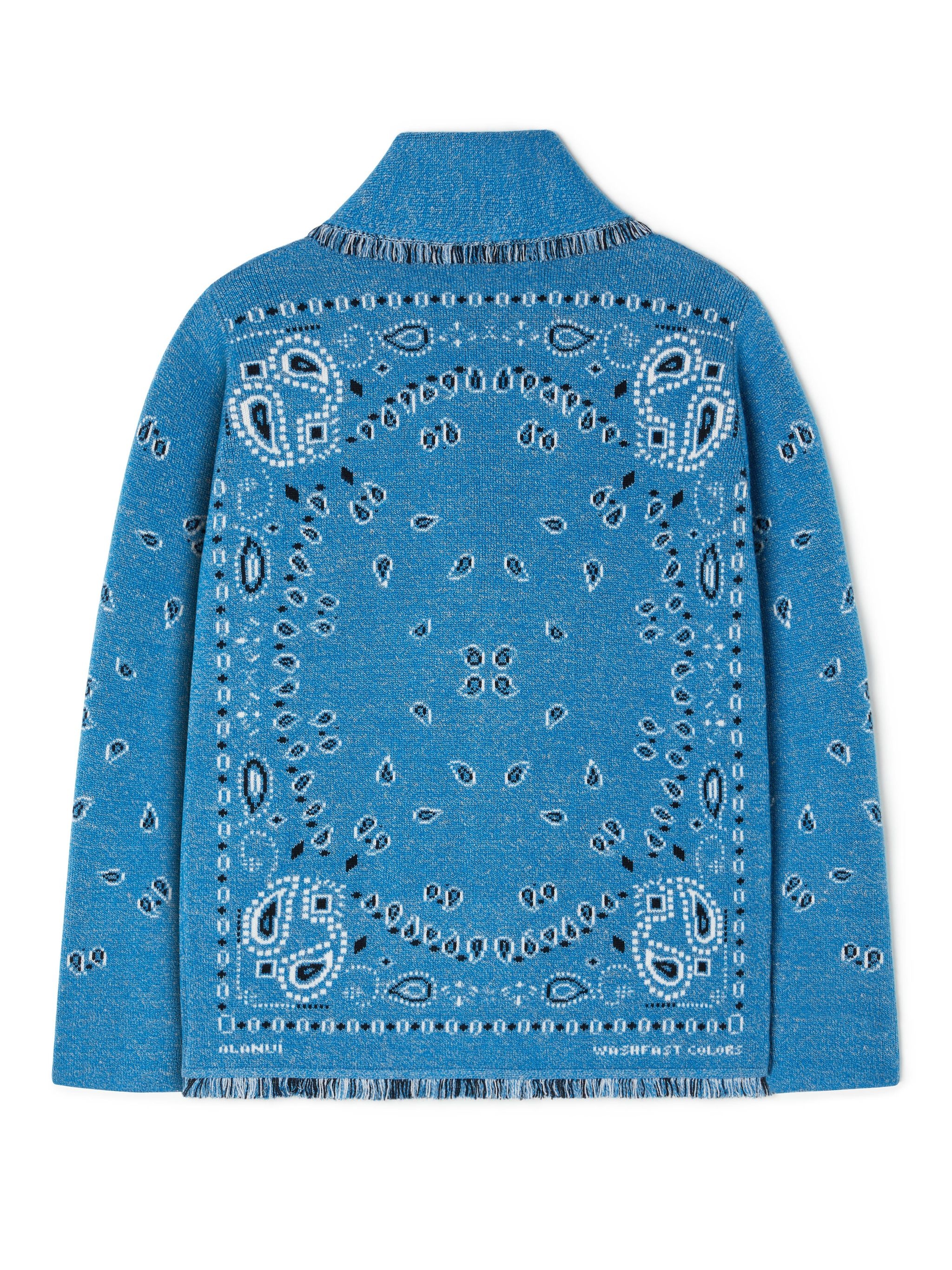 Bandana Jacquard Cardigan - 2
