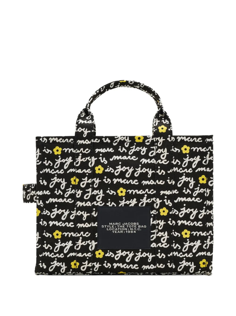 MARC JACOBS - Women The Medium Tote Marc Is Joy Canvas Tote Bag - 3