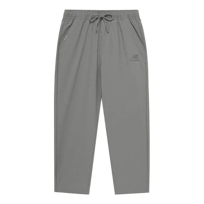 New Balance Logo Cargo Pants 'Grey' AMP32359-YST - 1