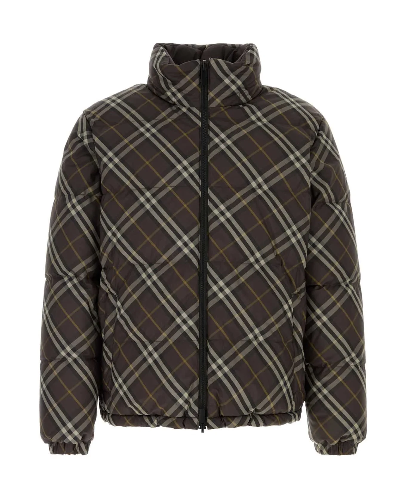 Printed Polyester Reversible Snowdon Down Jacket - 1
