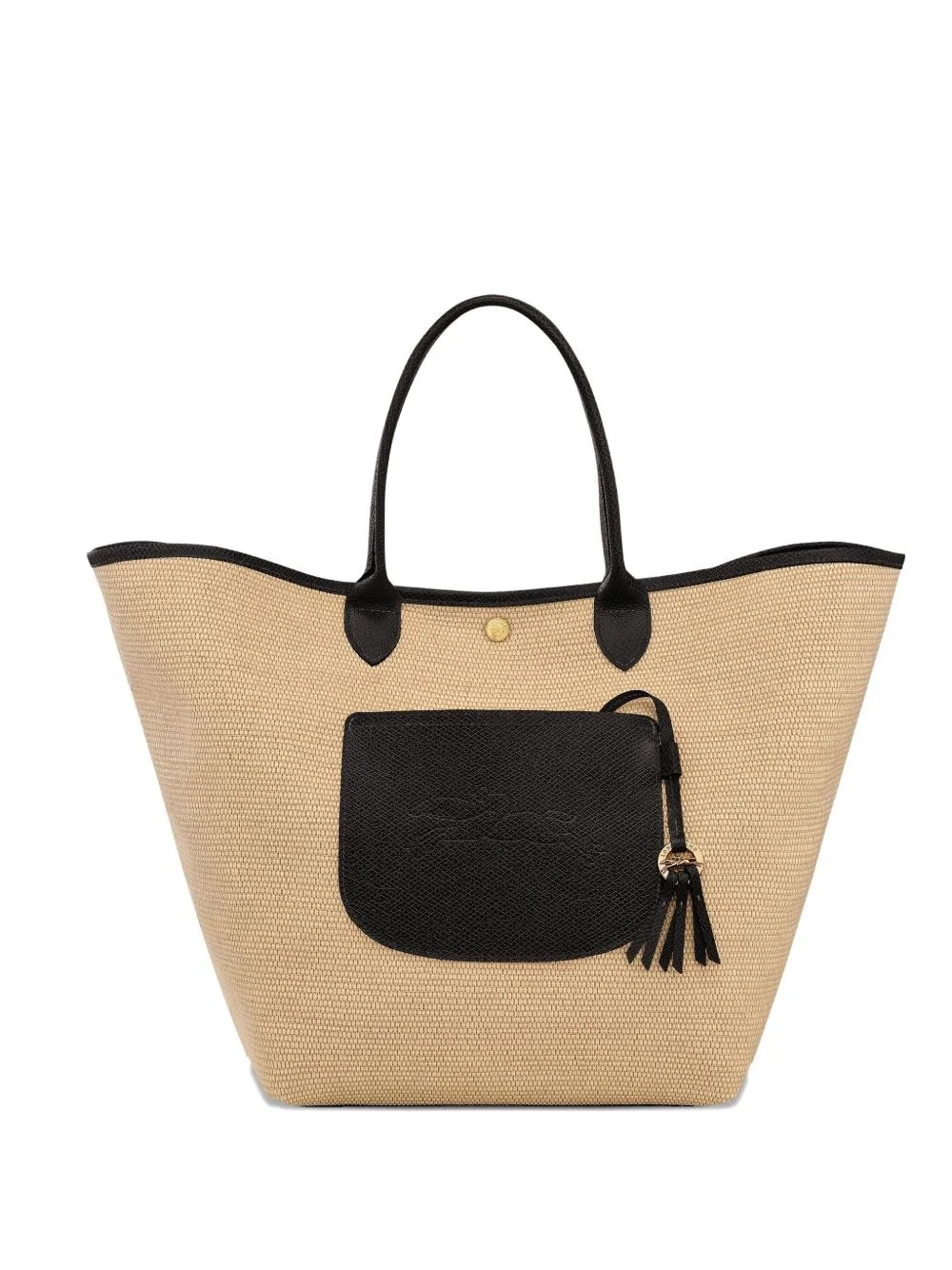 Le Pilage woven straw tote bag - 1